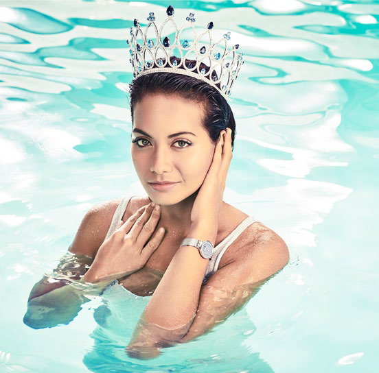 Verbetering rots zwaar Gerard Butler And The Newly Crowned Miss France Front Festina's 2019  Promotions