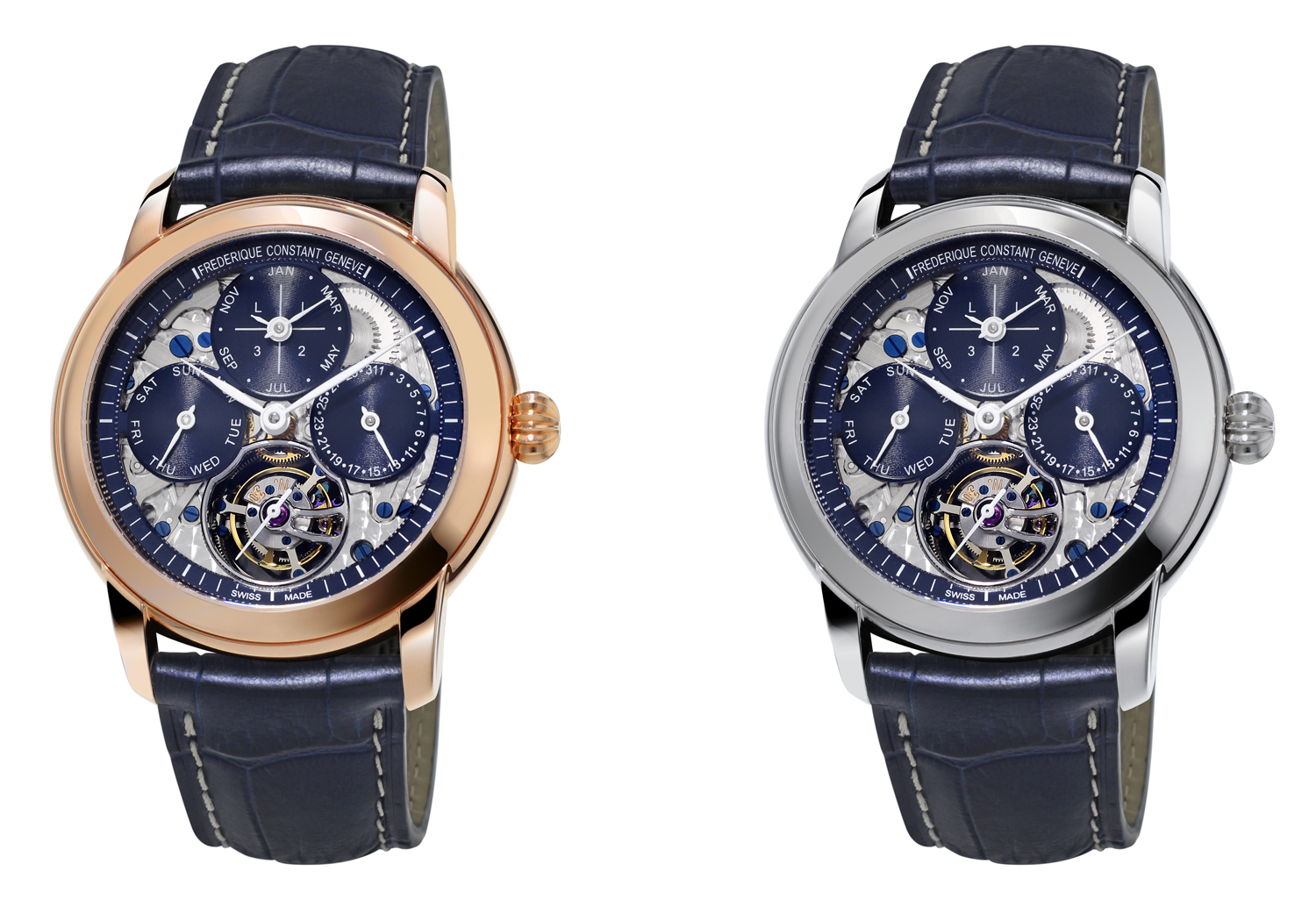 Frederique constant perpetural calendar tourbillon