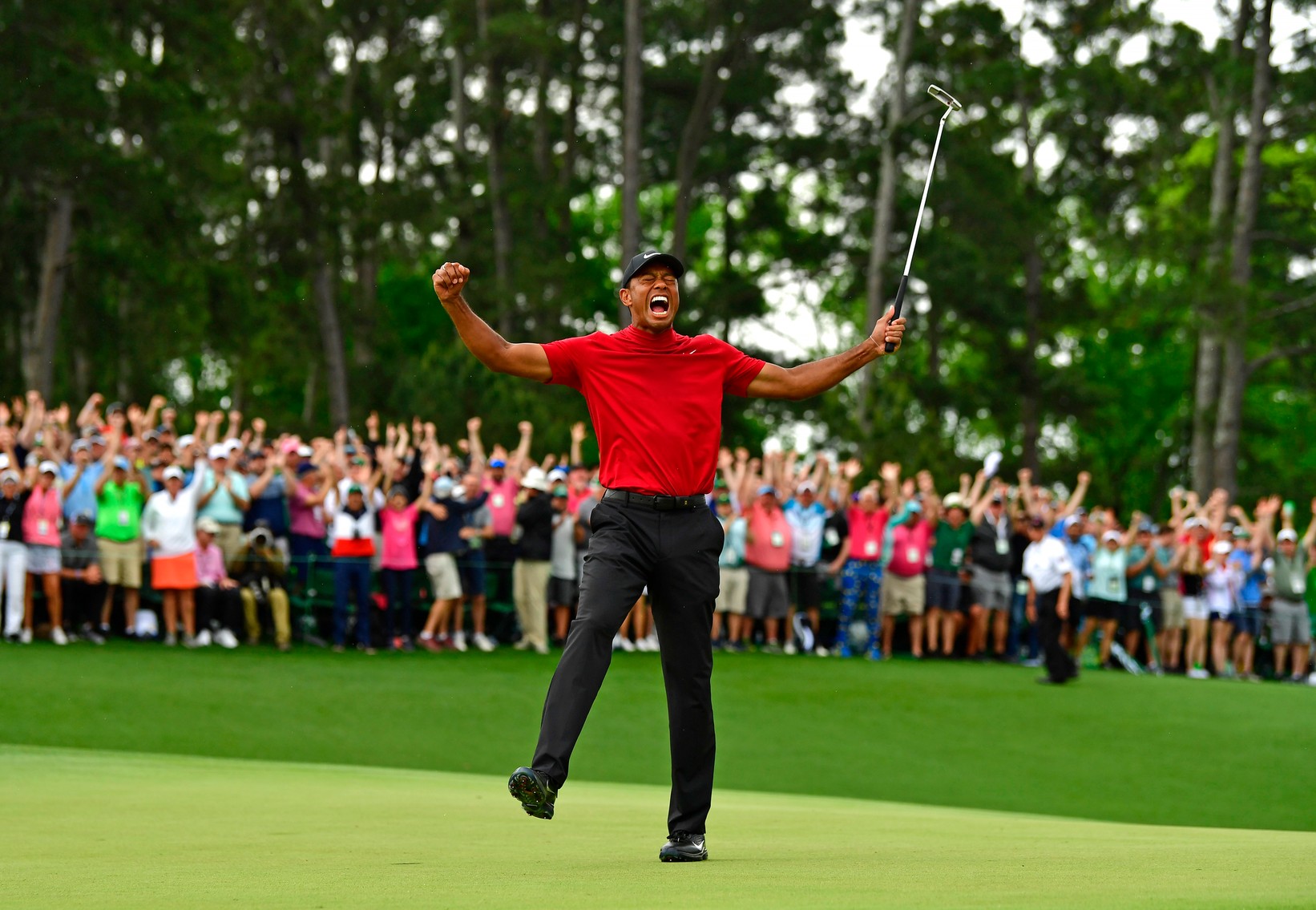 Rolex testimonee tiger woods winning the masters 2019