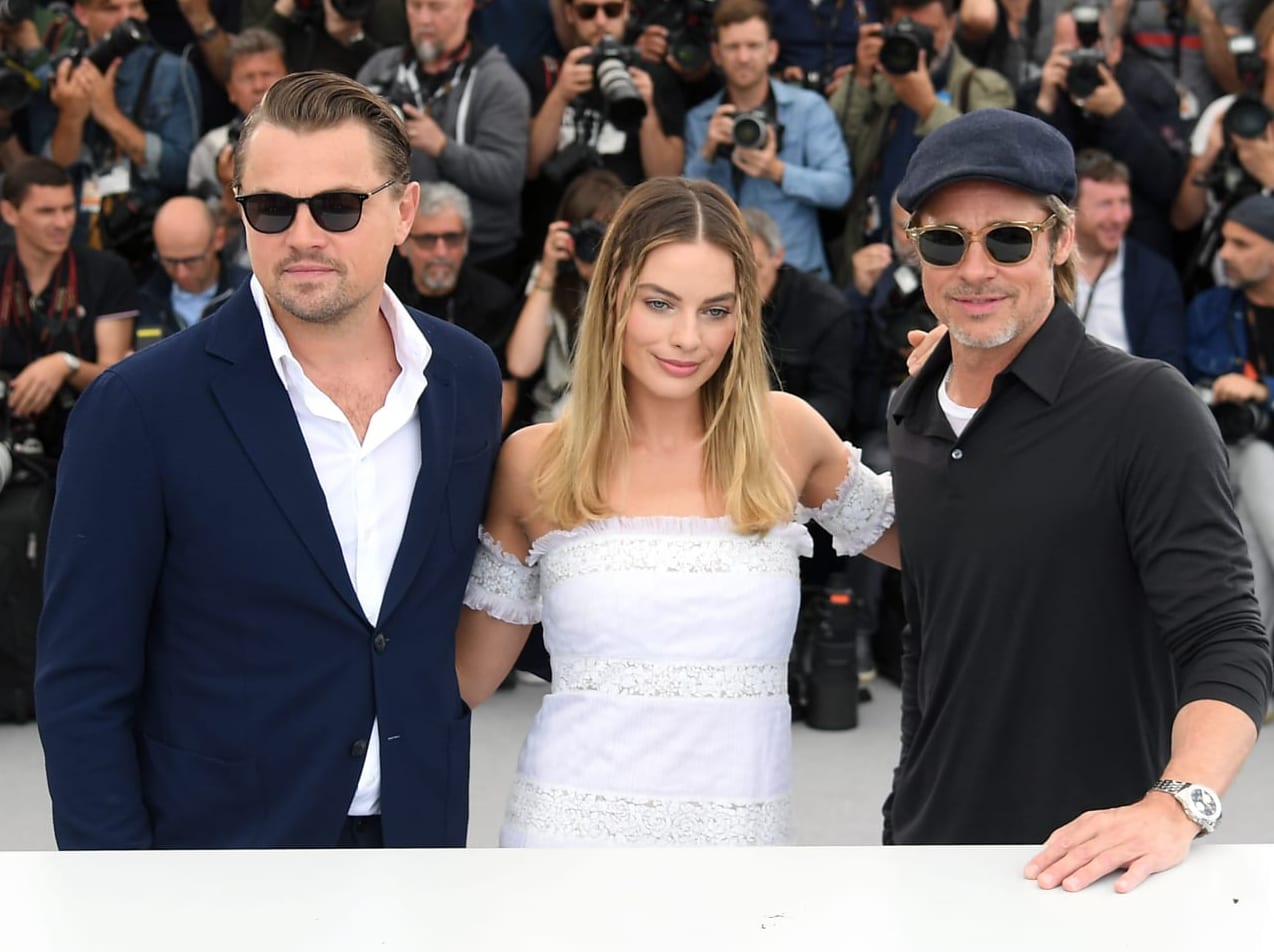 Breitling cinema squad member brad pitt at the 2019 cannes film festival promoting his new movie once upon a time in hollywood 8 e1558612843139