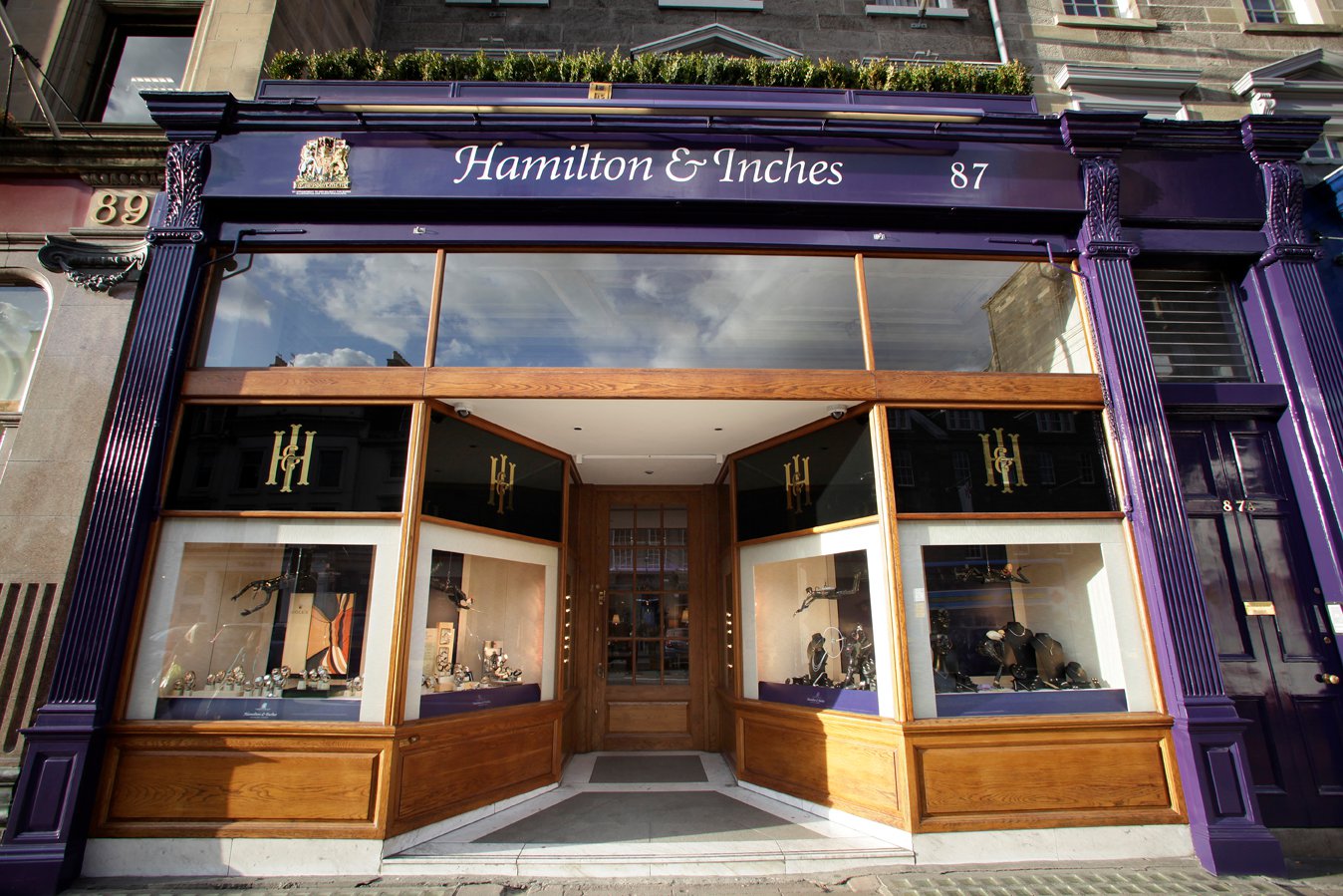 Hamilton and inches storefront
