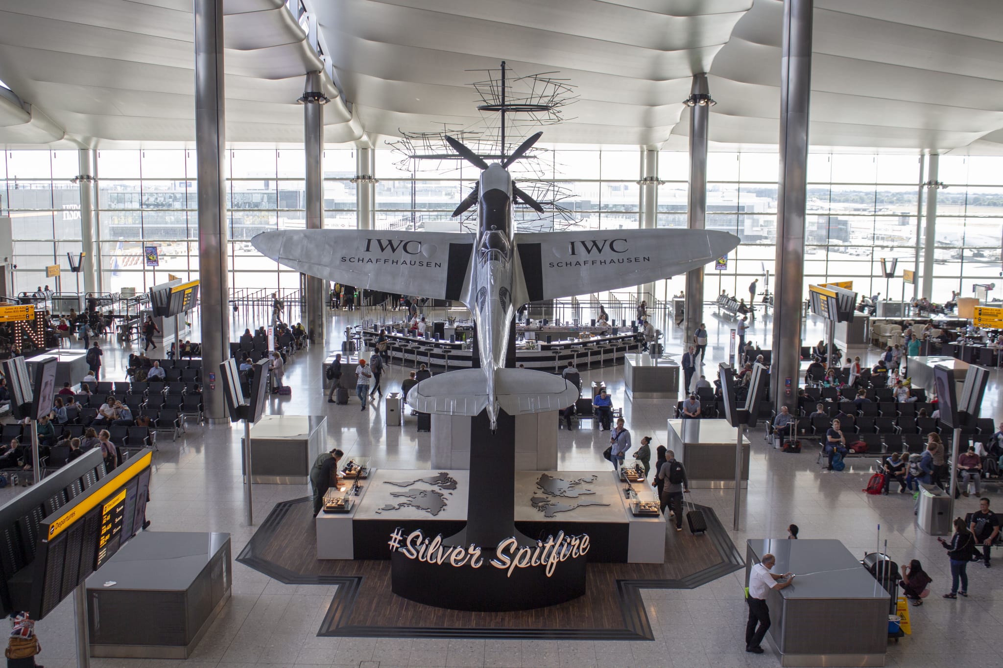 Iwc silver spitfire pop up heathrow2