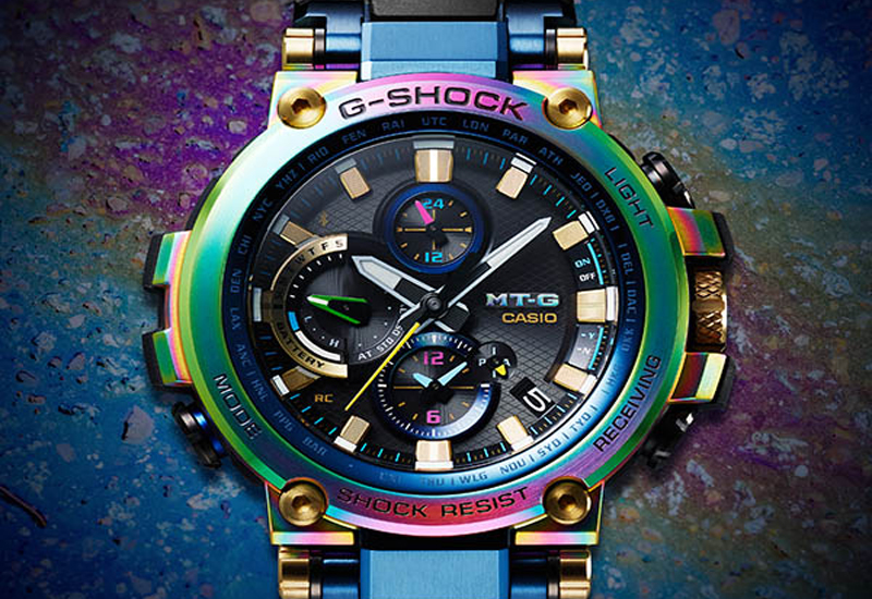 Casio G-Shock Confirms Retail Availability Of MT-G In Rainbow Colourway