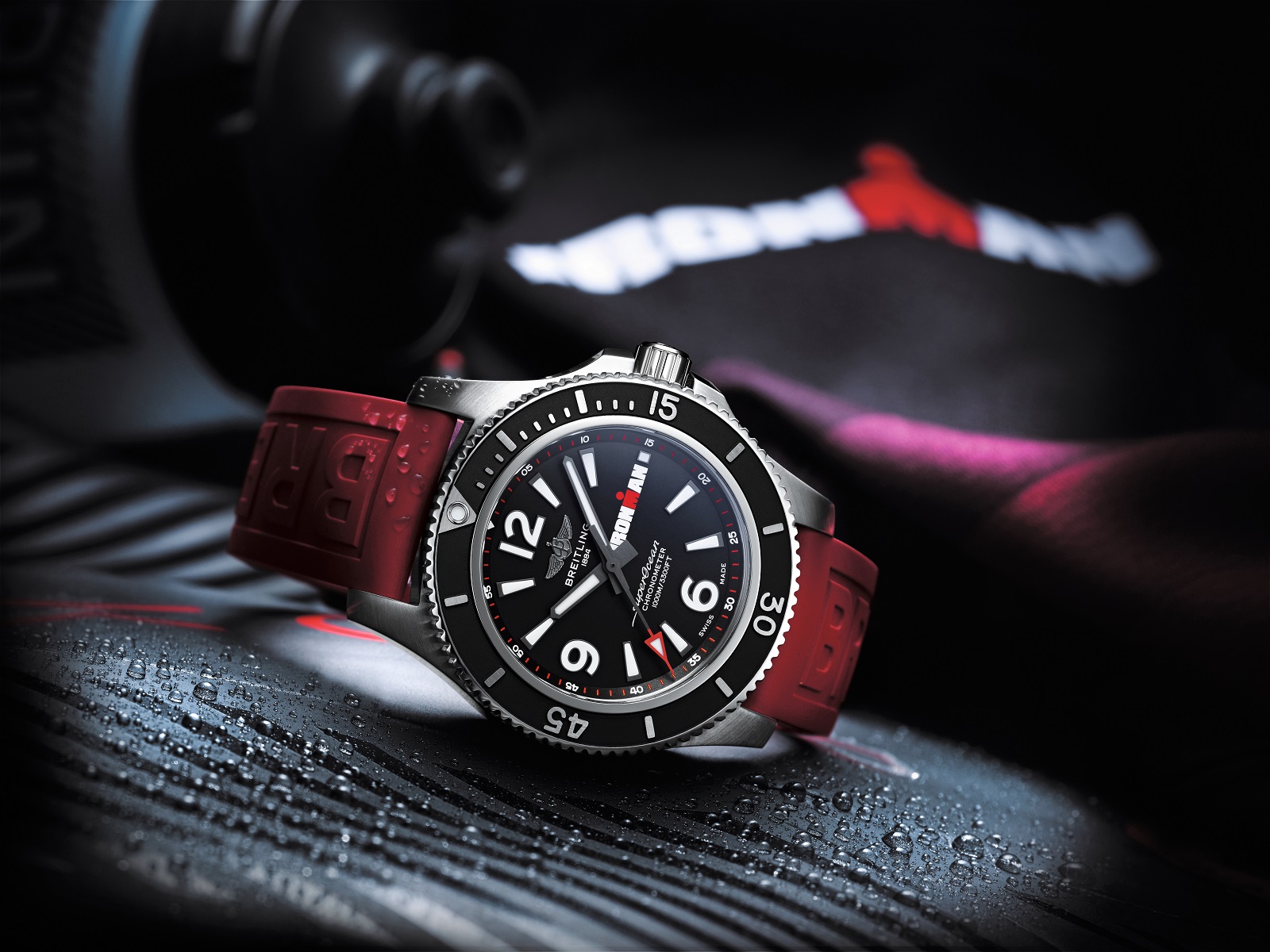 New breitling superocean automatic ironman limited edition 1