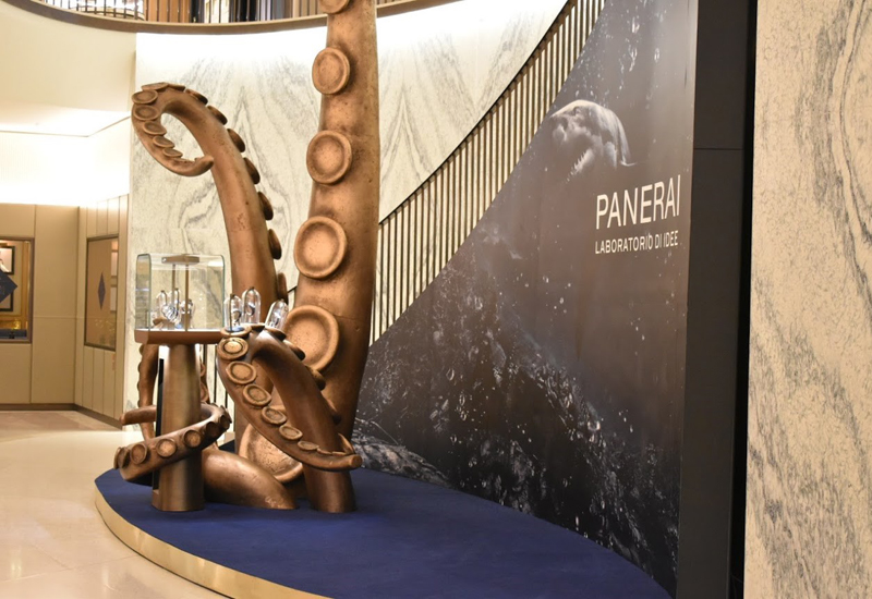 IN PICTURES Panerai Hosts Installation At Harrods Fine Watch Room