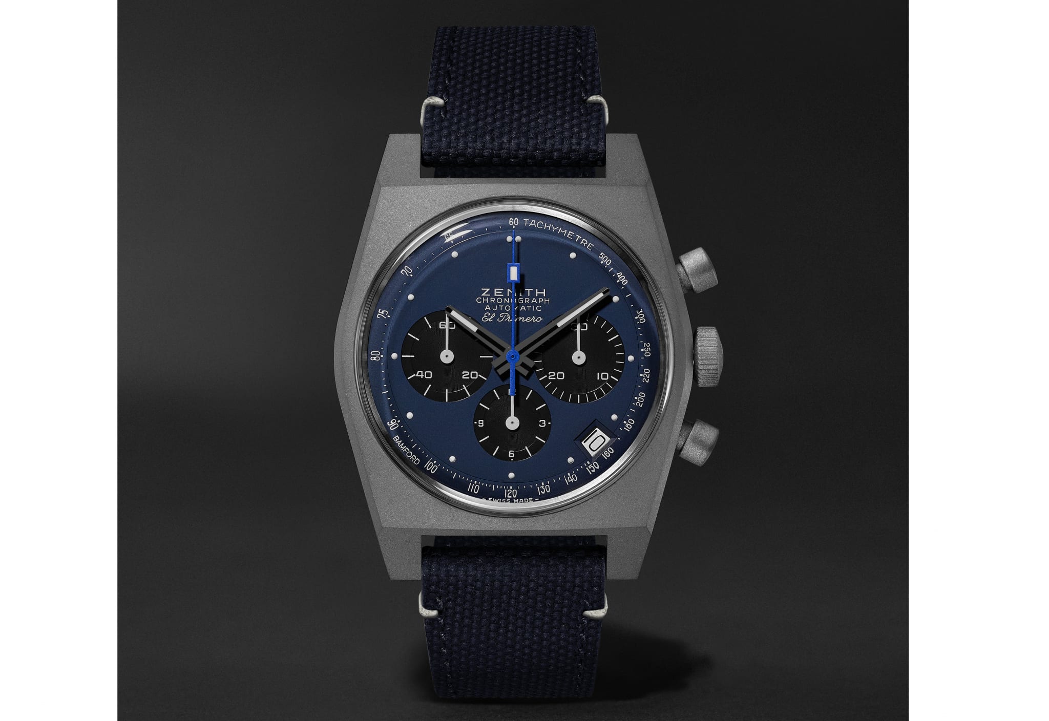 Mr Porter Zenith And Bamford Watch Department Collaborate On Limited Edition Timepiece