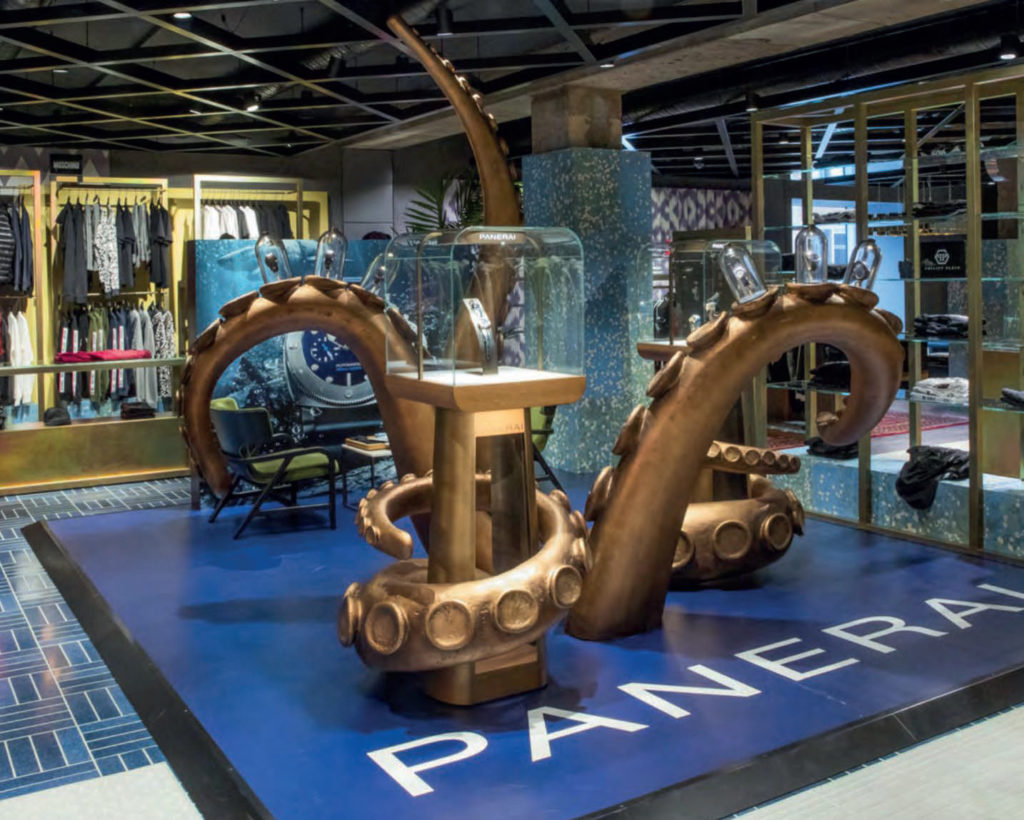 Panerai's Giant Octopus Installation Rises From The Deep Within ...