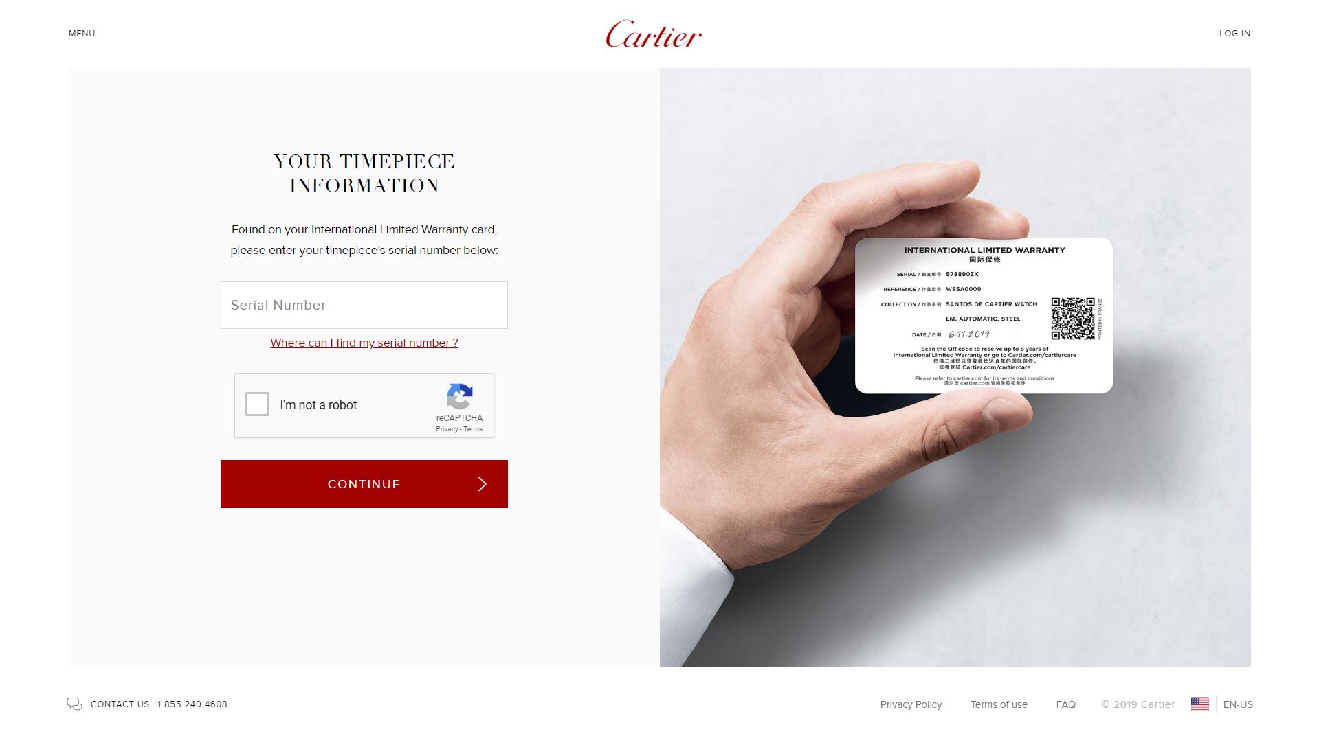 Cartier care platform