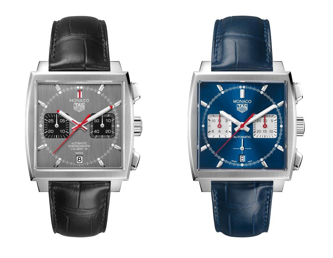 Tag heuer monaco calibre 12 and heuer 02