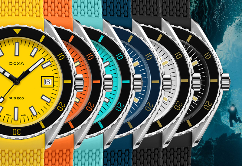 Doxa sub 200 rubber