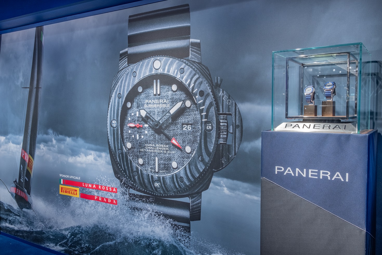 Harrods x panerai luna rossa pop up 4