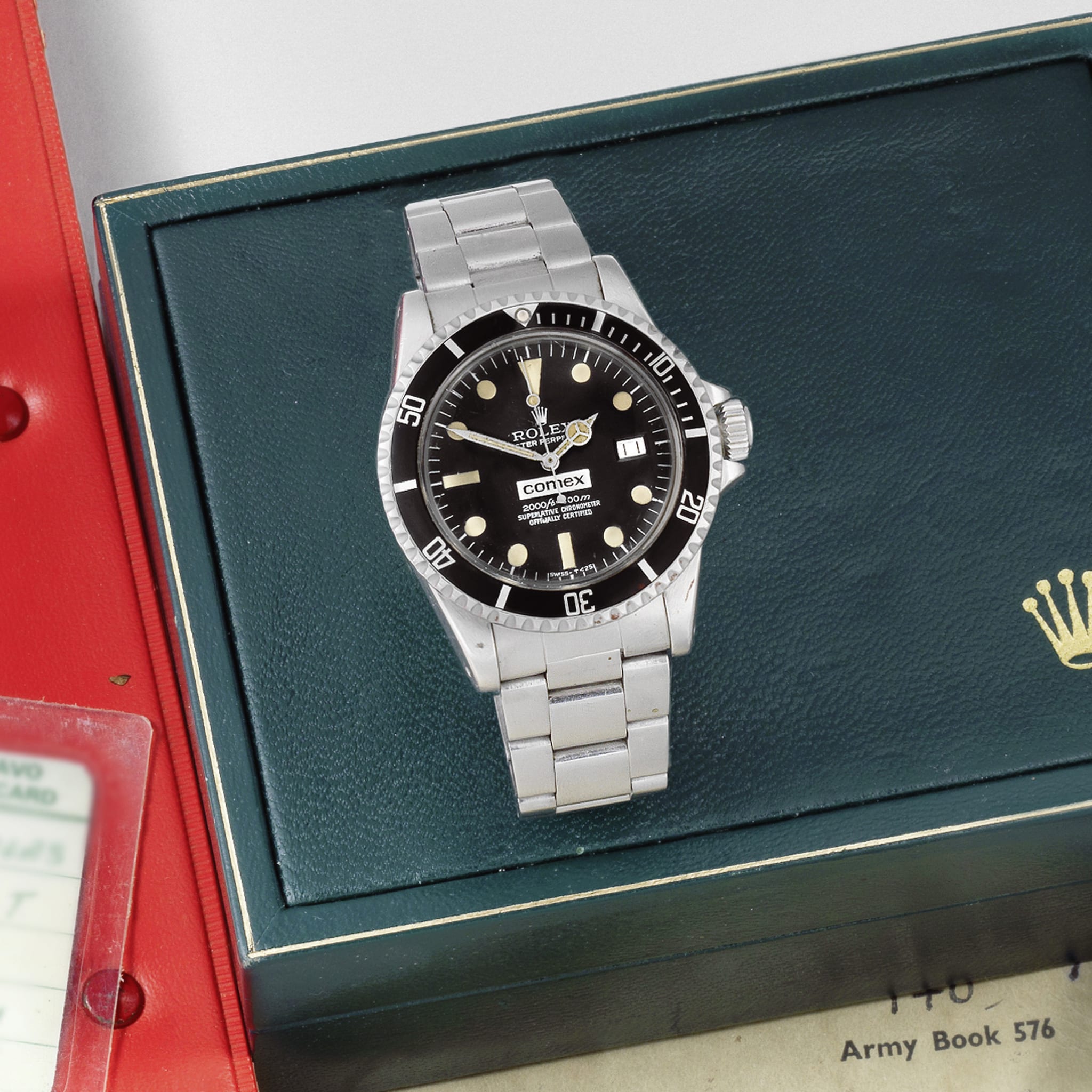 Tiktok lot 84 rolex comex sea dweller 1665 c 1979