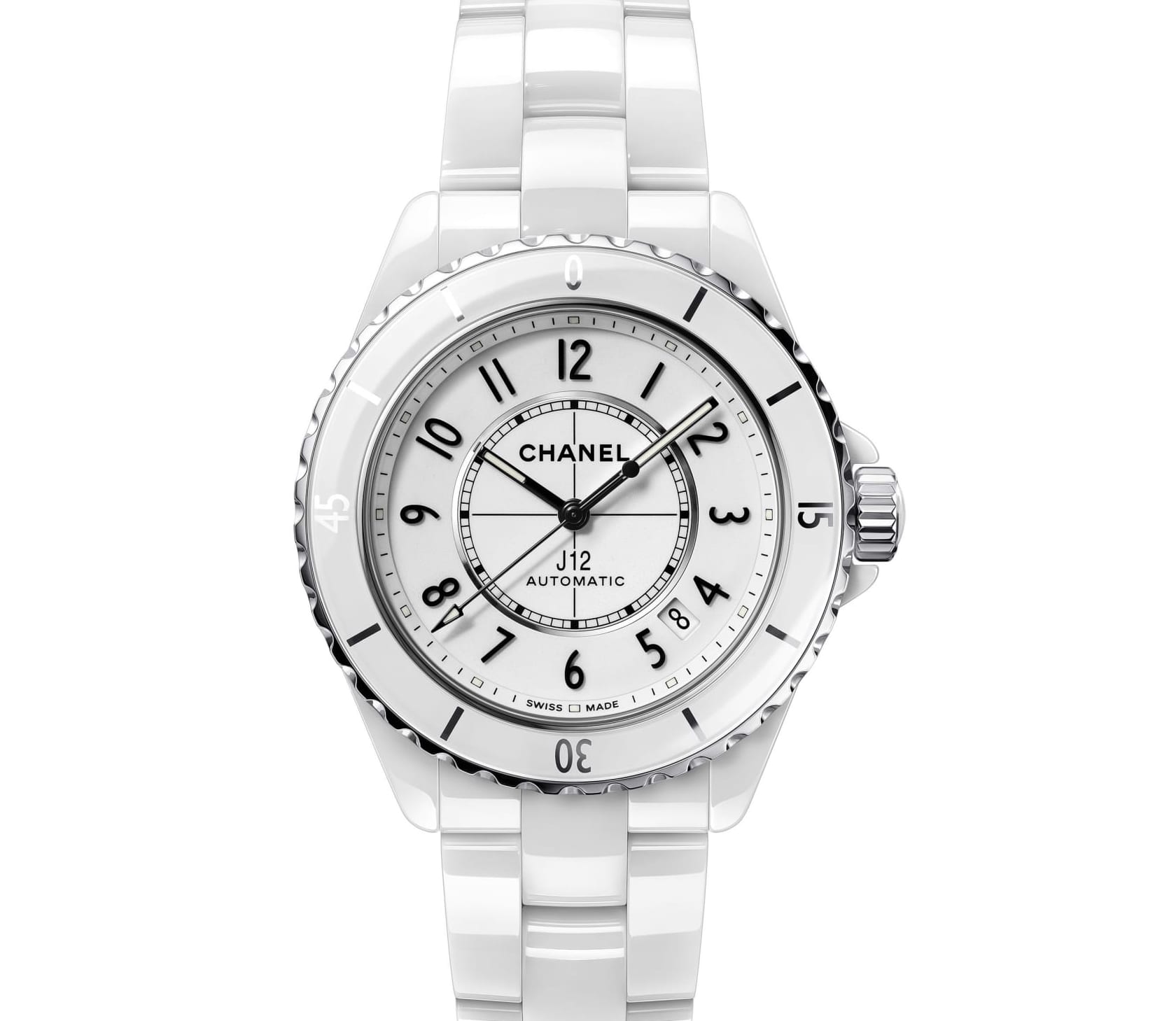 J12 watch white white ceramic steel e1577101447728