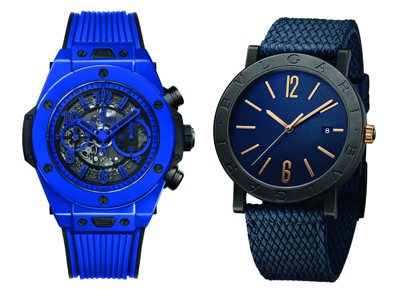 Blue watches