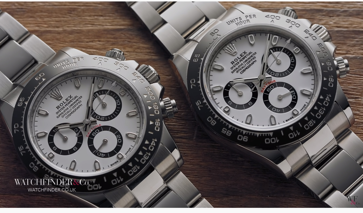 Fake rolex daytona video watchfinder