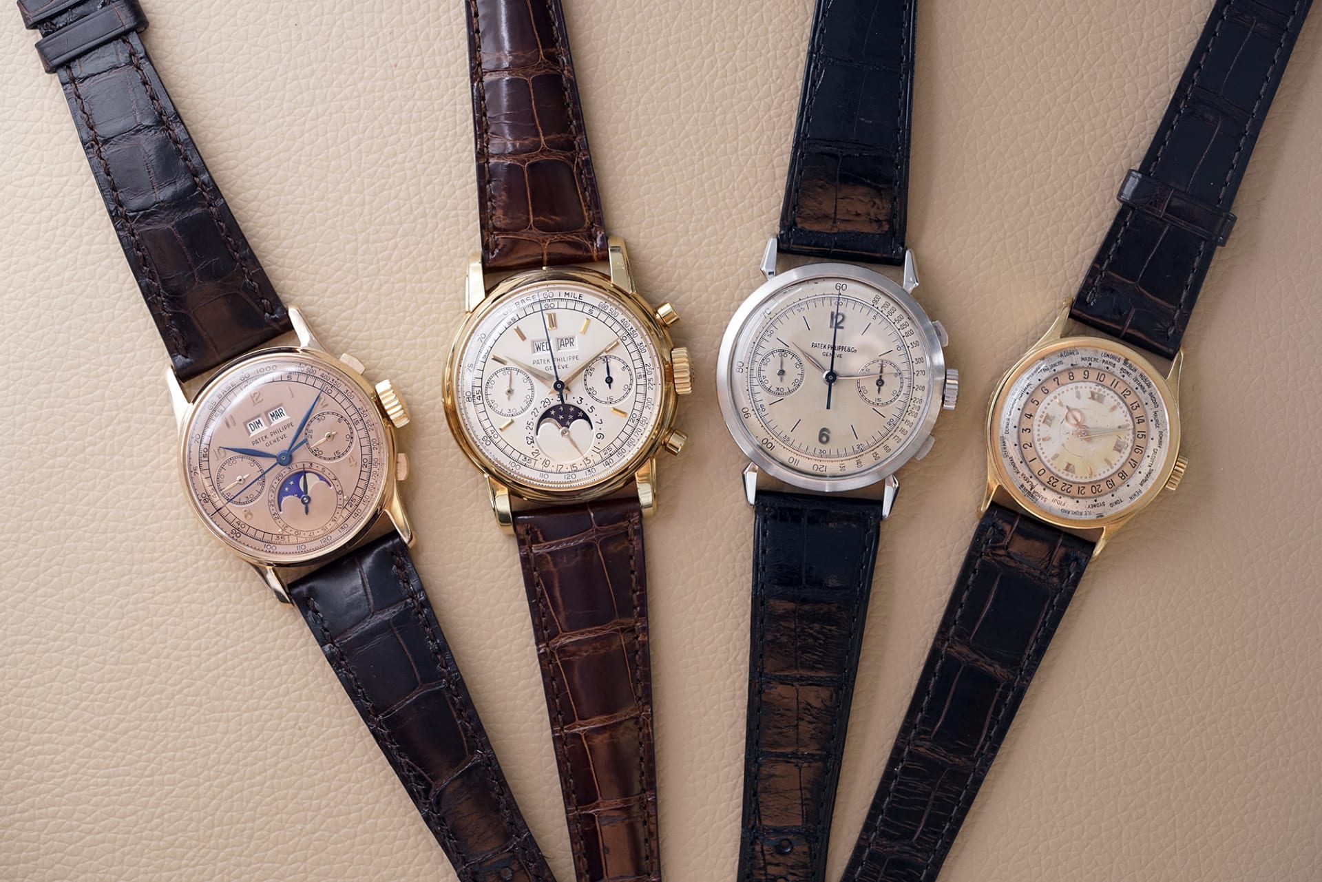 Jean claude biver patek philippe collection 1518 2499 1579 and 96hu