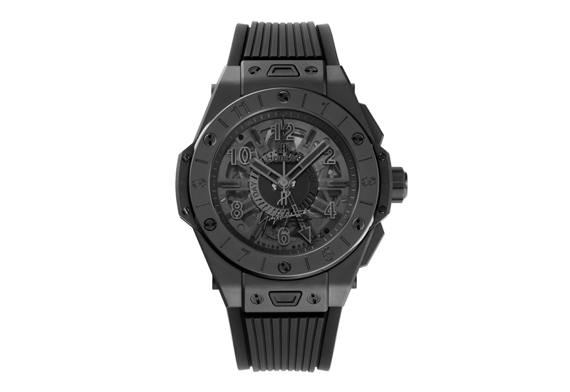 Hublot big bang gmt all black yohji yamamoto