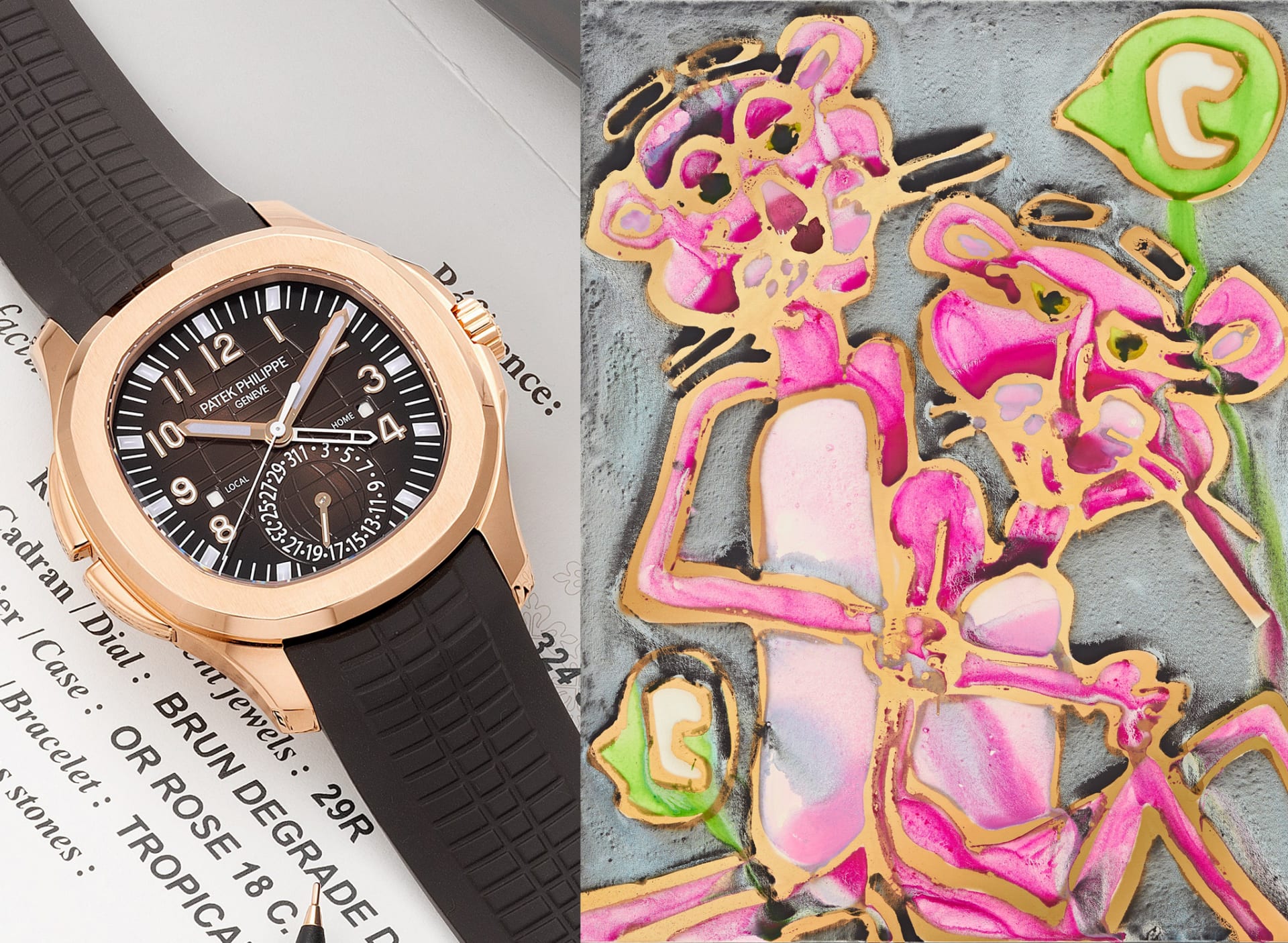 Patek philippe and pink panther