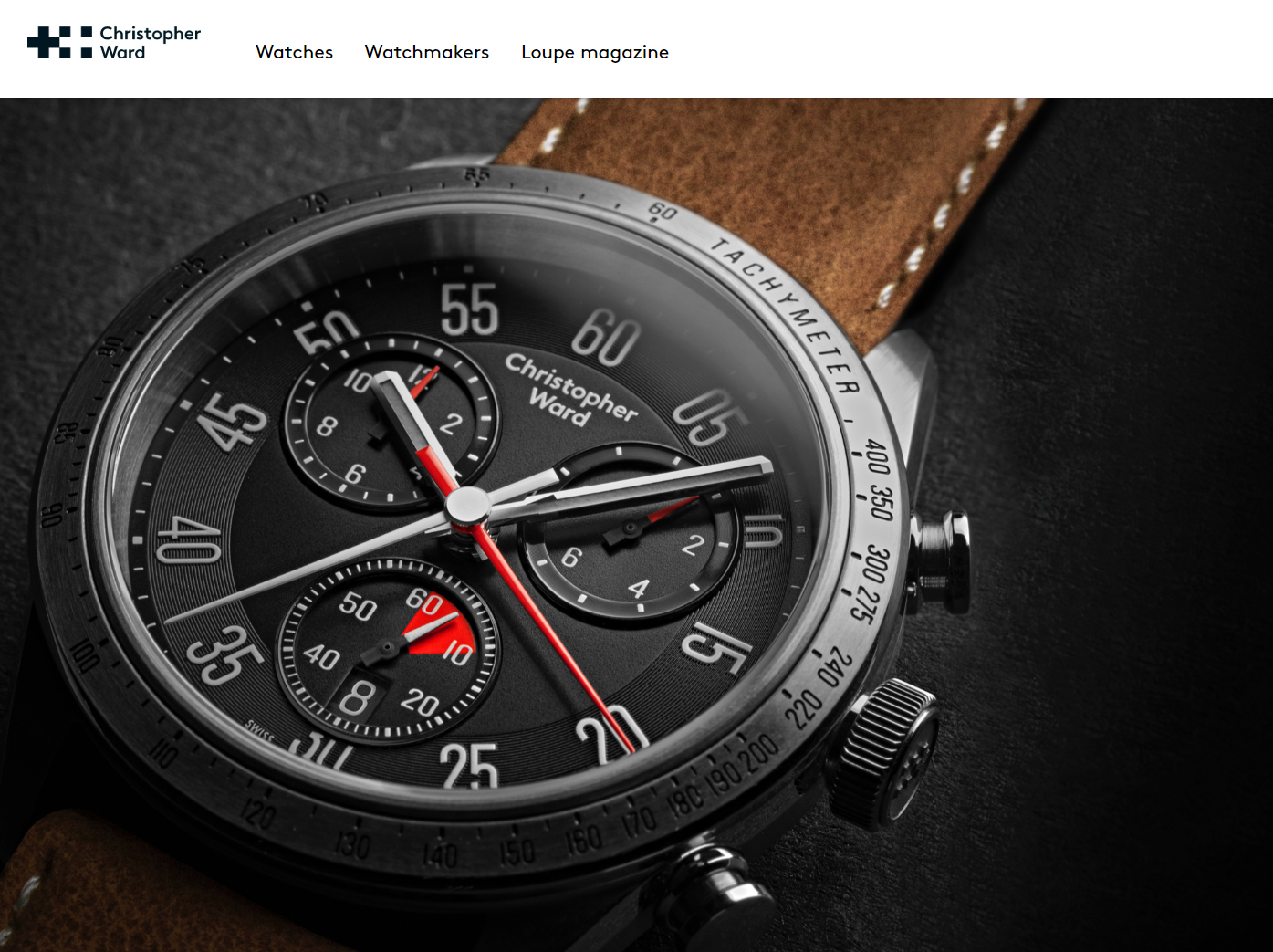 Christopher ward website