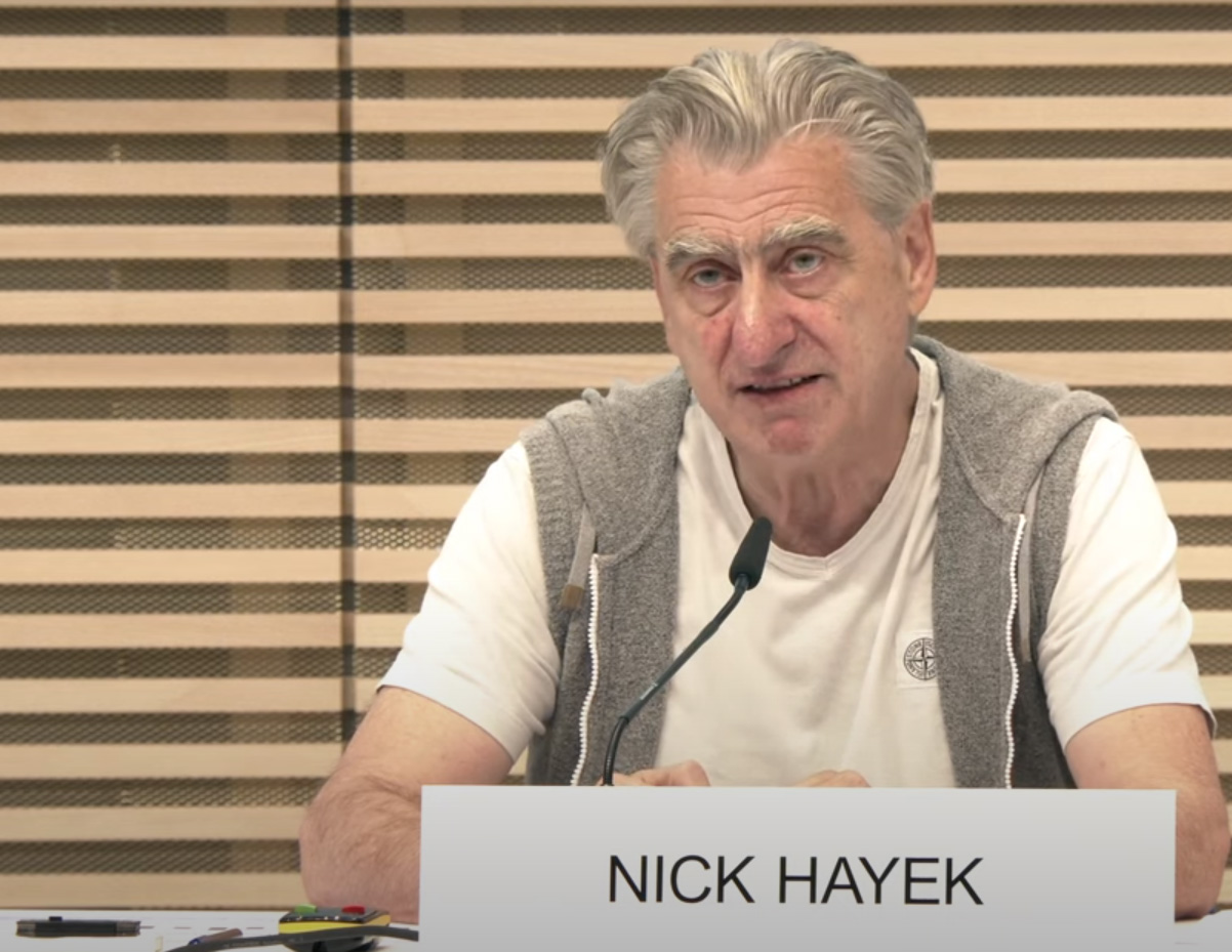 Nick hayek hotsell