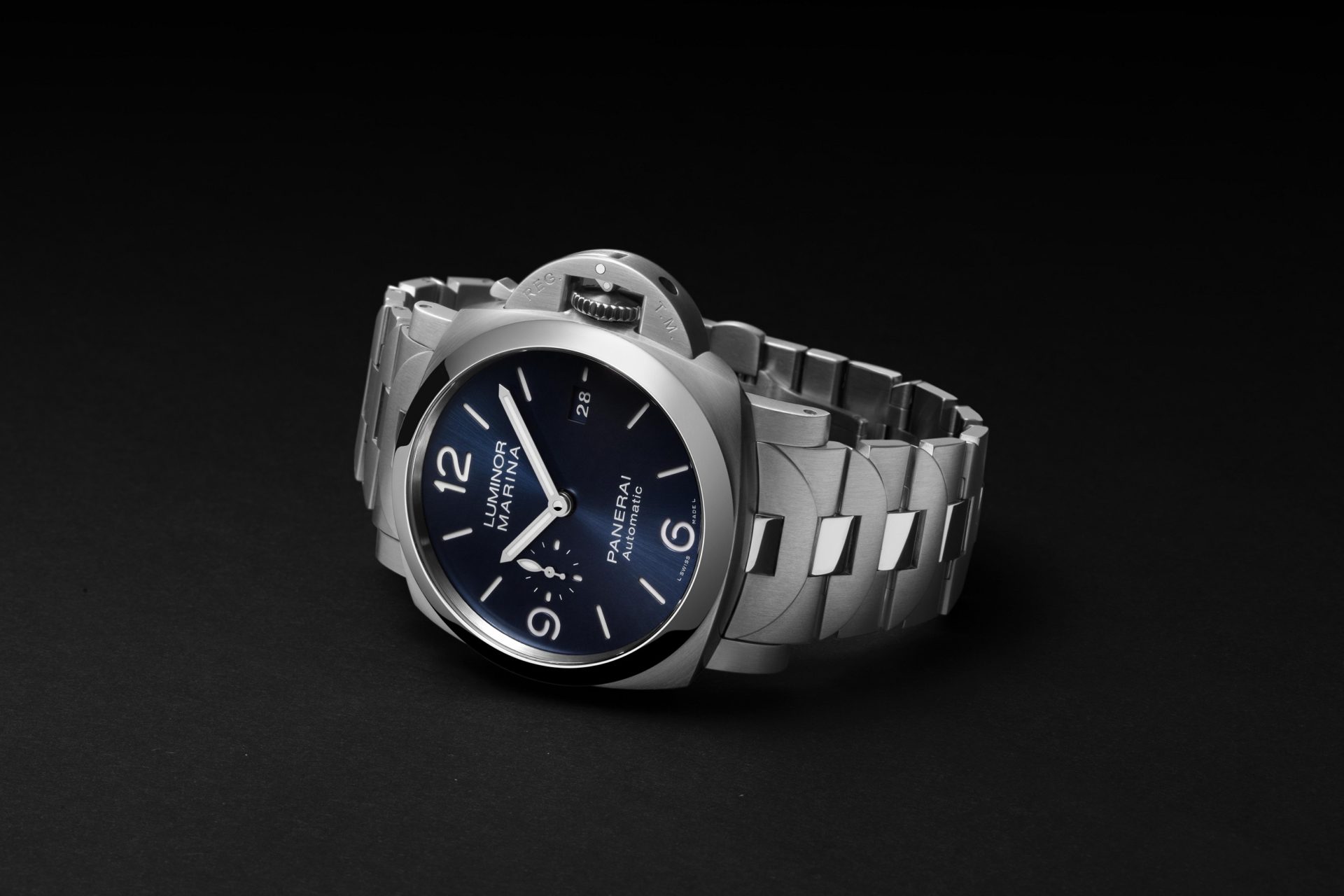 New panerai luminor marina specchio blu pam1316 2