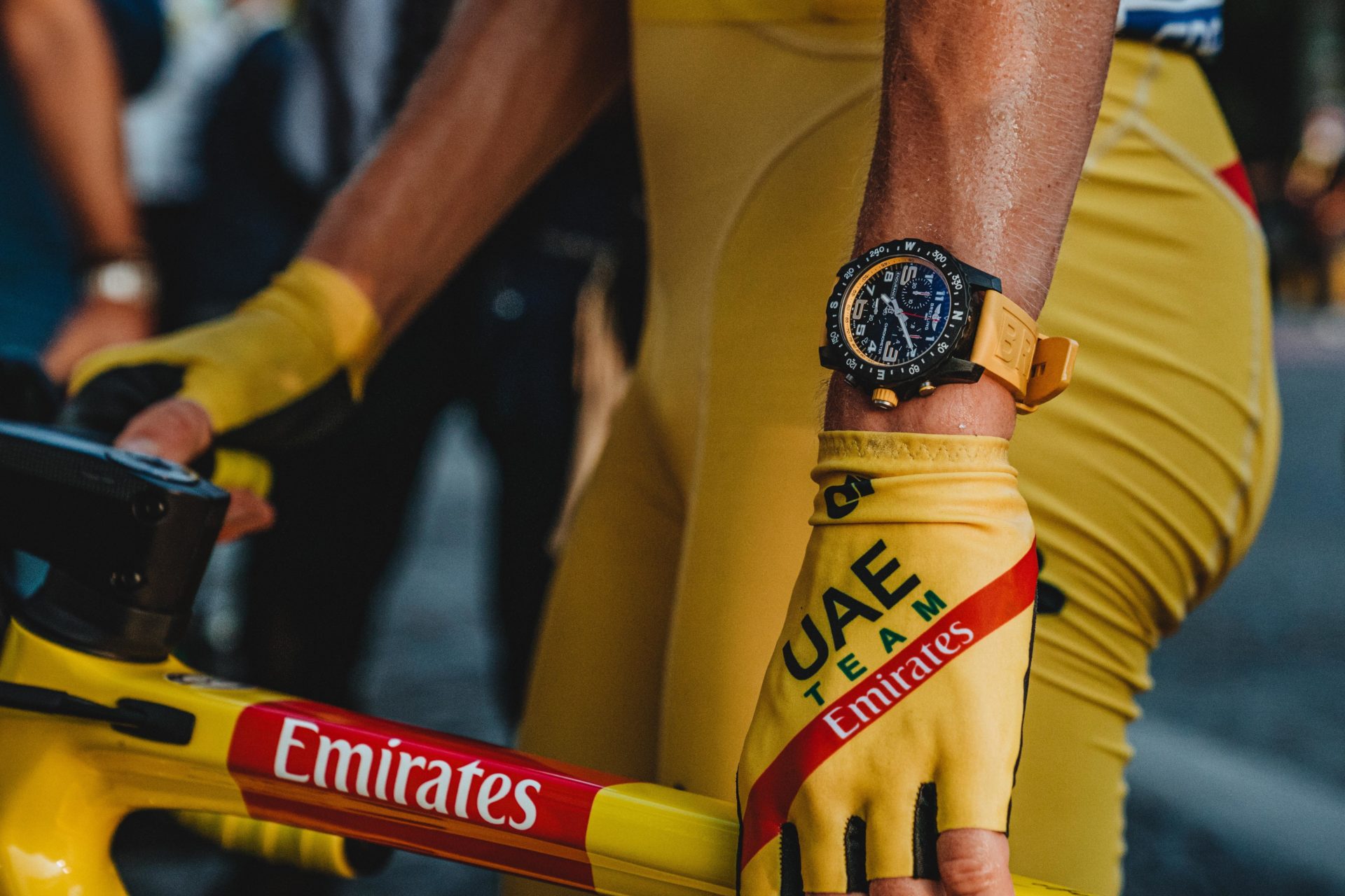 Breitling ambassador tadej pogacar tour de france 2