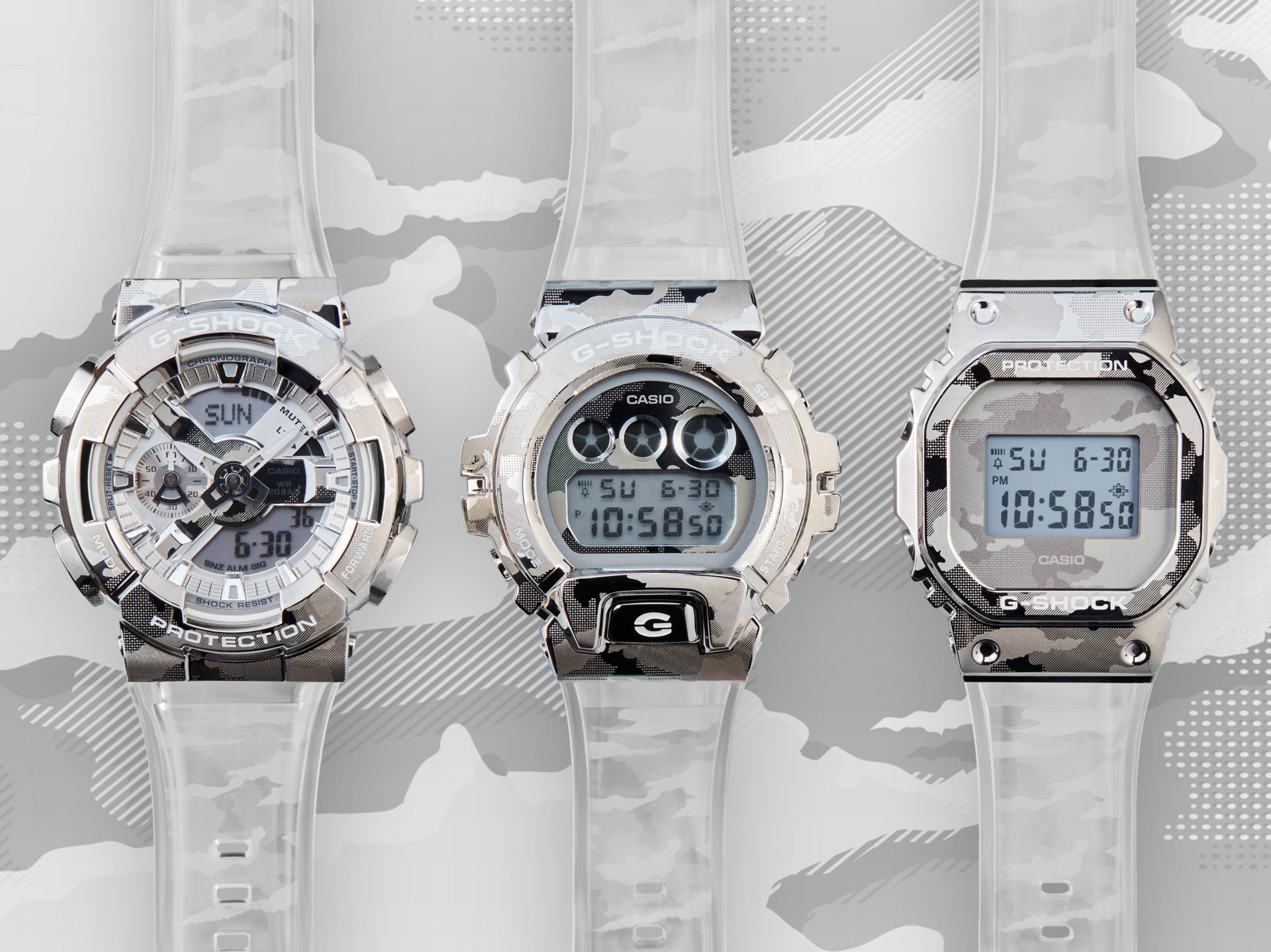 G shock transluscent 15