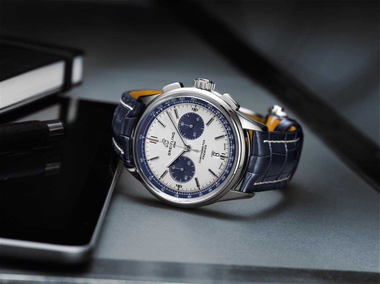 Breitling premier watches of switzerland edition still life