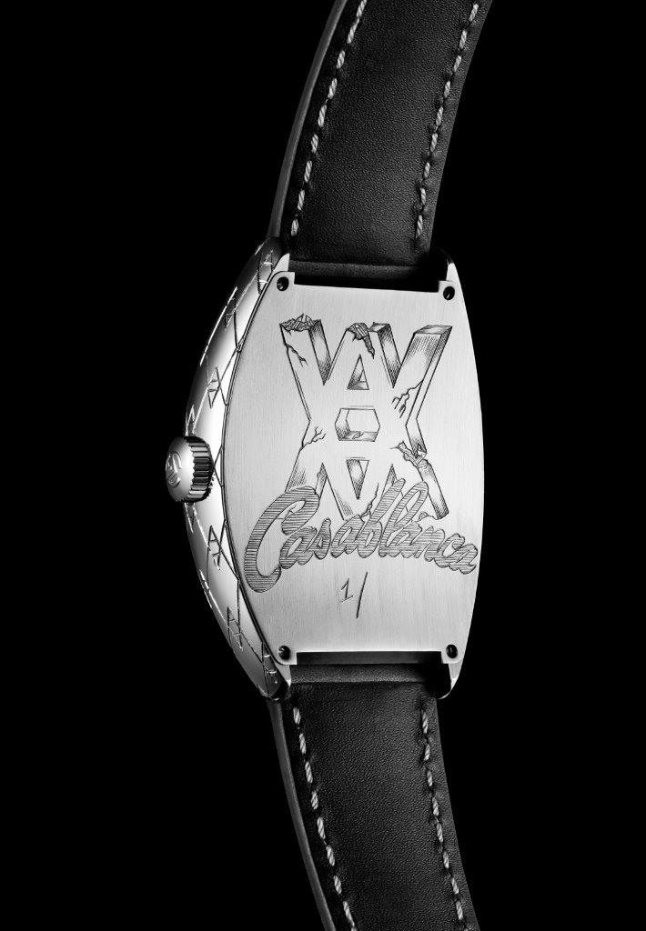 Bwd x daniel arsham franck muller casablanca engraved caseback