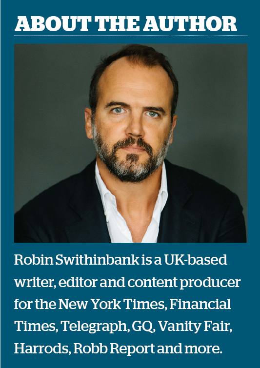 Robin swithinbank about the author