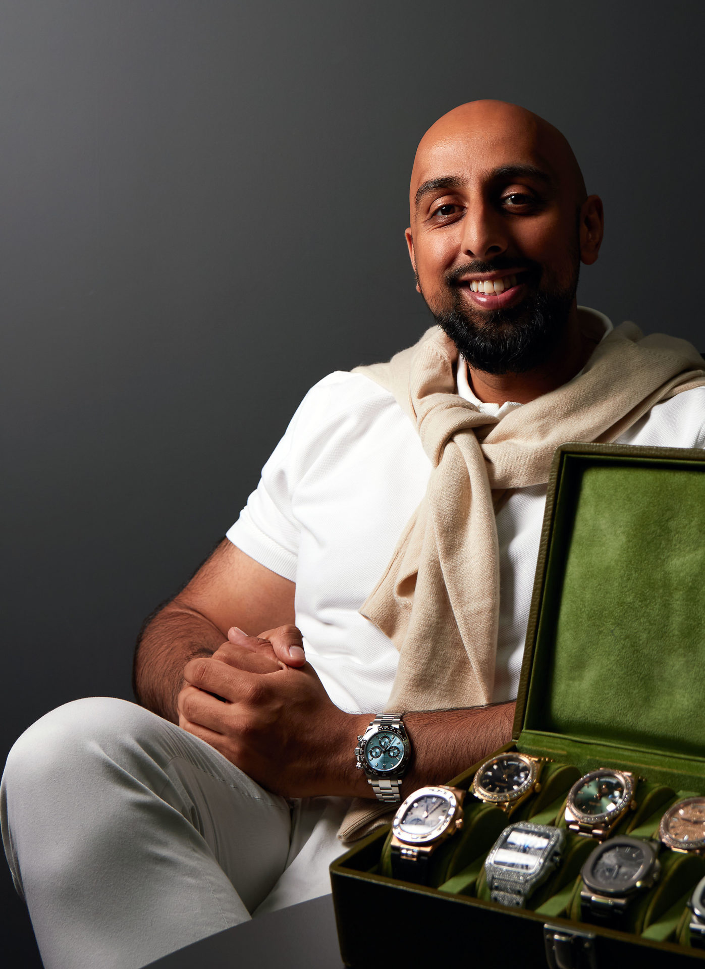The watch exchange london co founder arfan mohammed