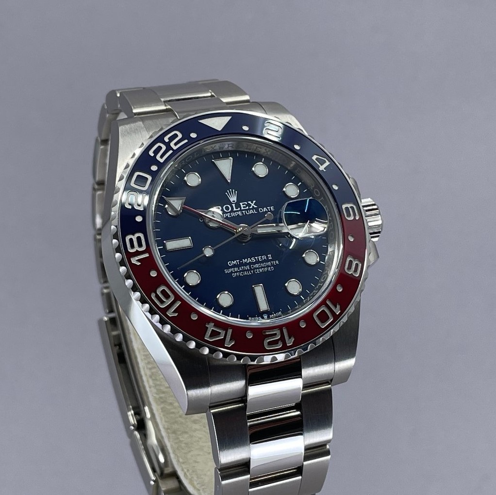 Rolex gmt master ii 18ct wg