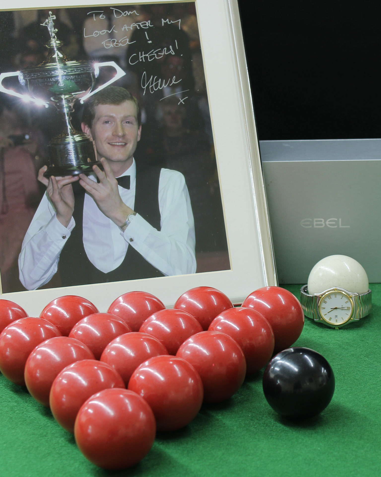Ebel Watch Owned By Snooker World Champion Steve Davis Heads To Auction