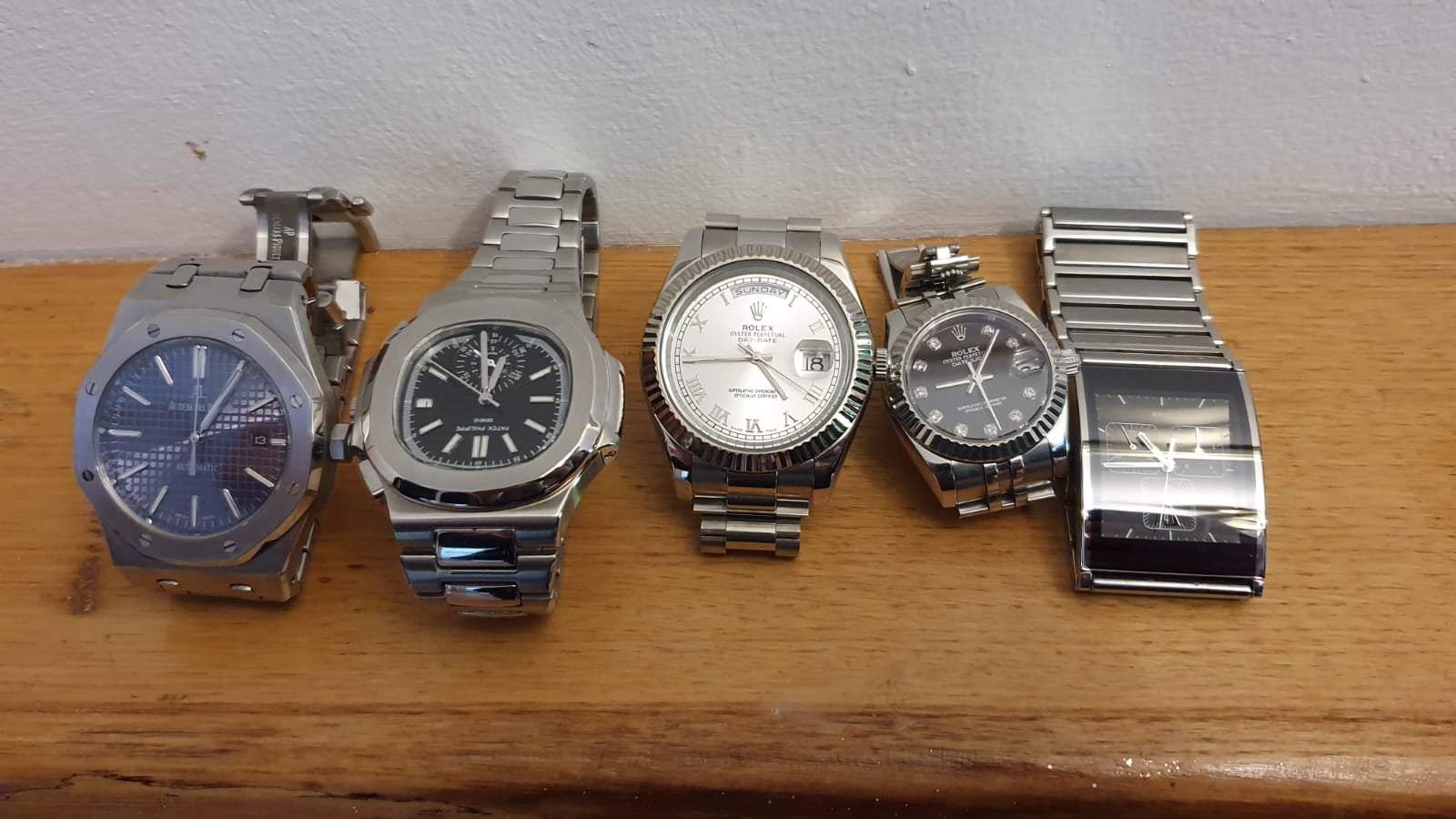 Criminal asset bureau seized watches