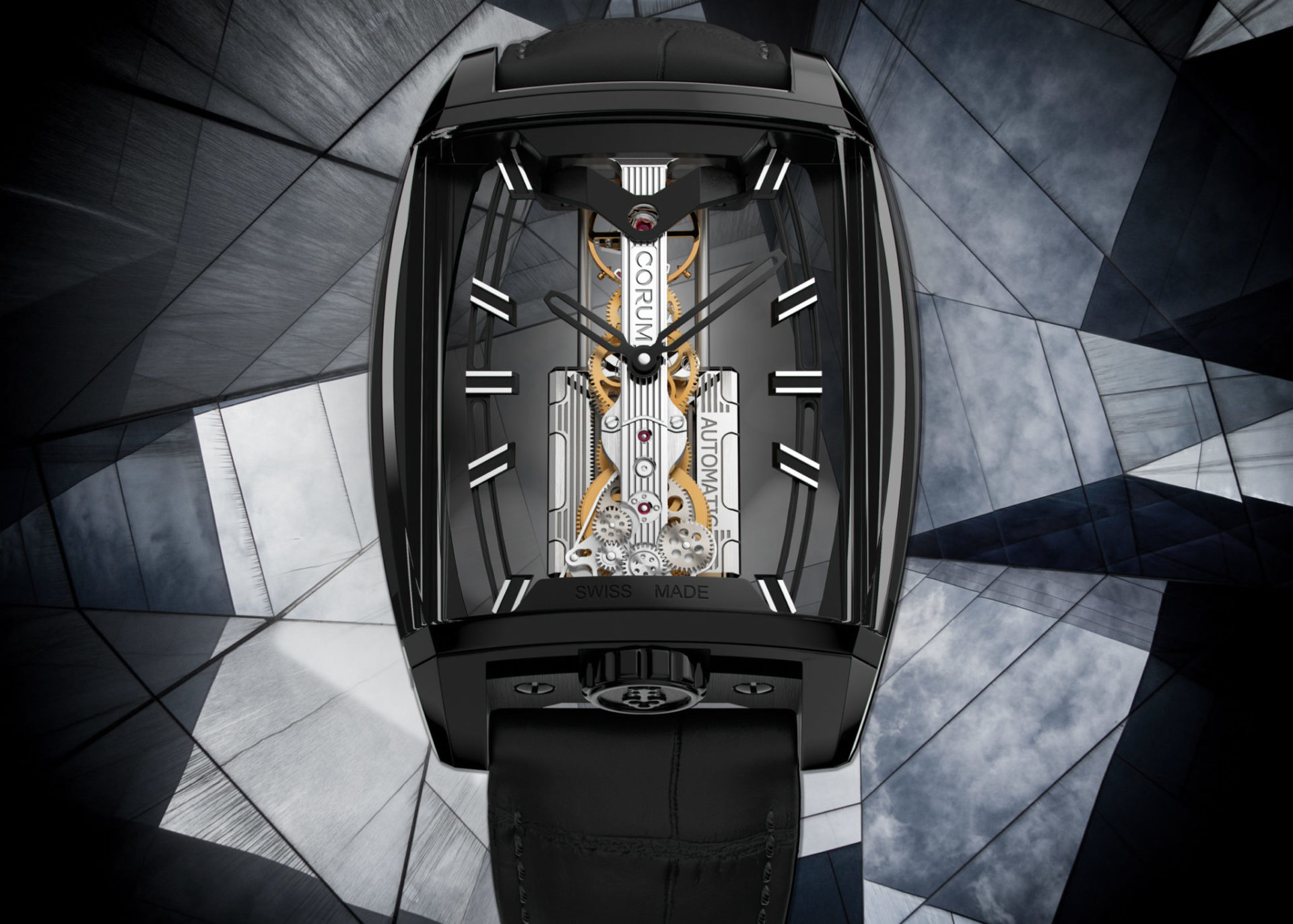 Corum golden discount bridge automatic