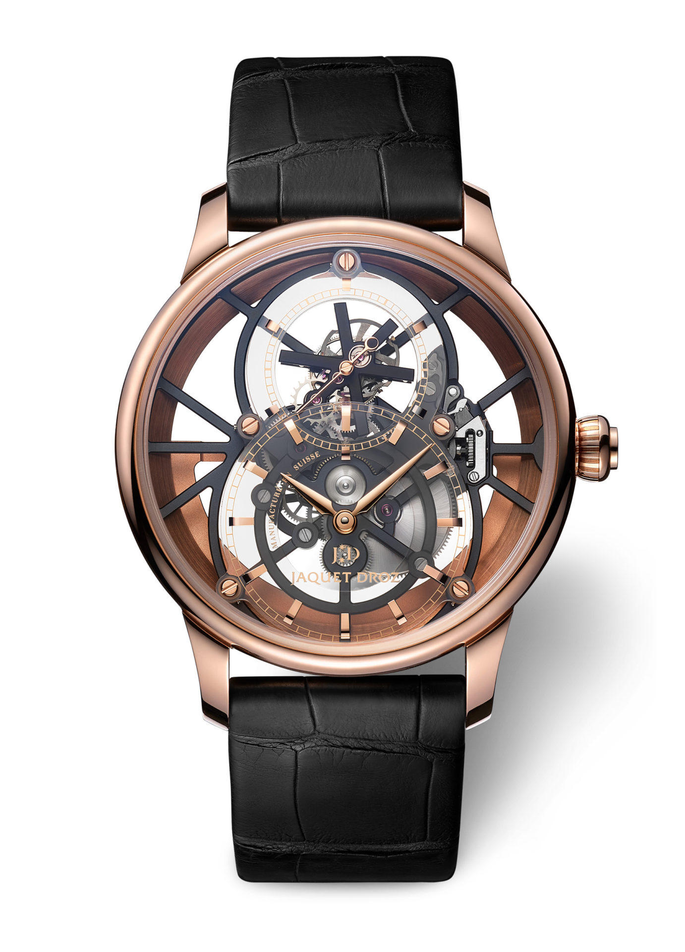 J013523242 grande seconde skelet one tourbillon front