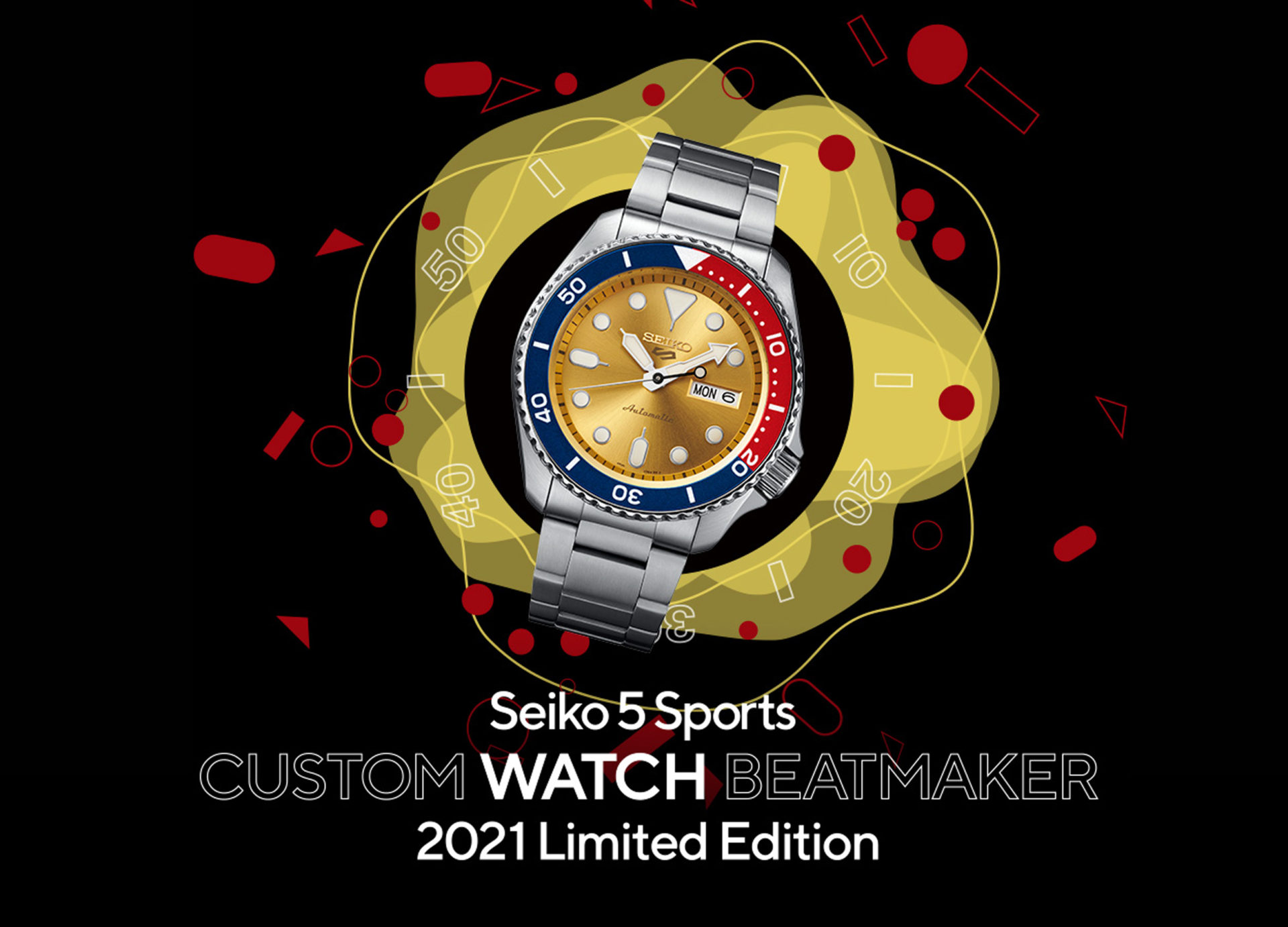 Build your sales own seiko watch