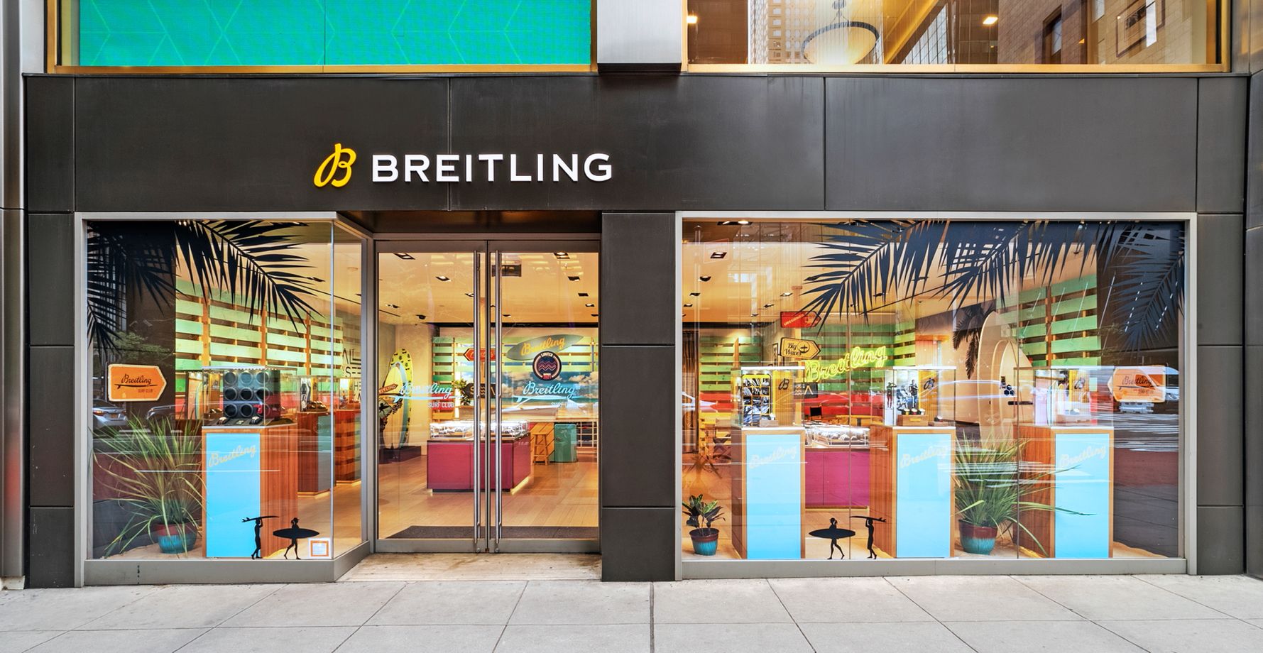 Breitling pop up