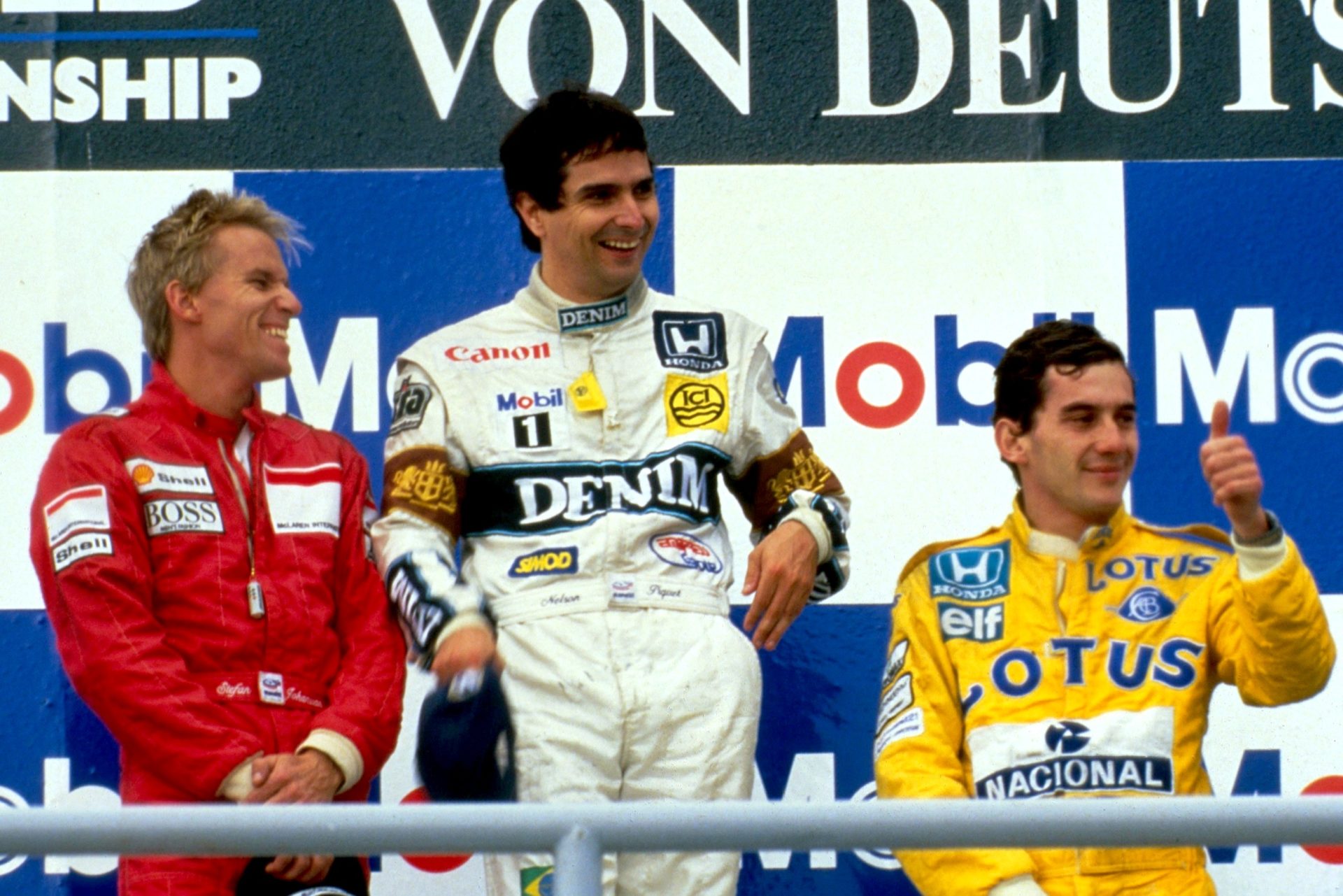 Johansson podium 87 d