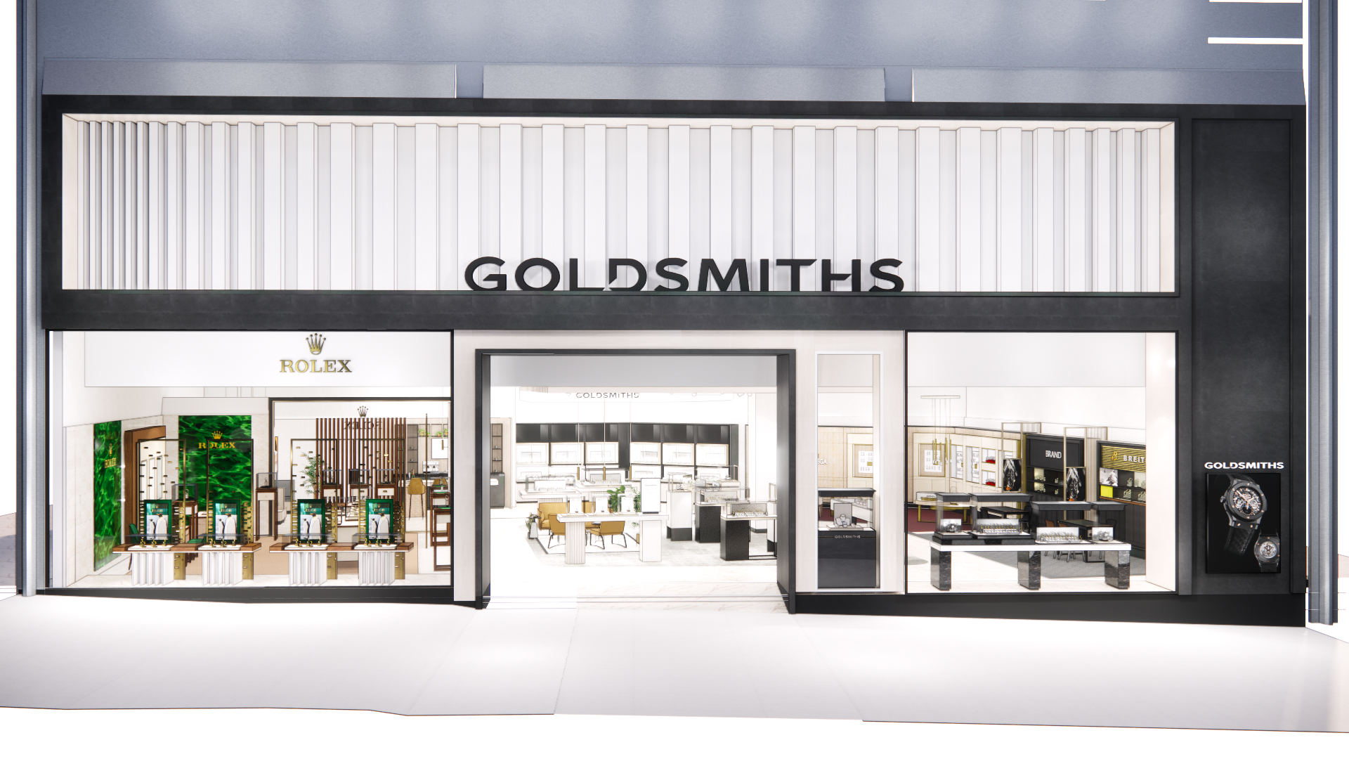 Goldsmiths leicester front