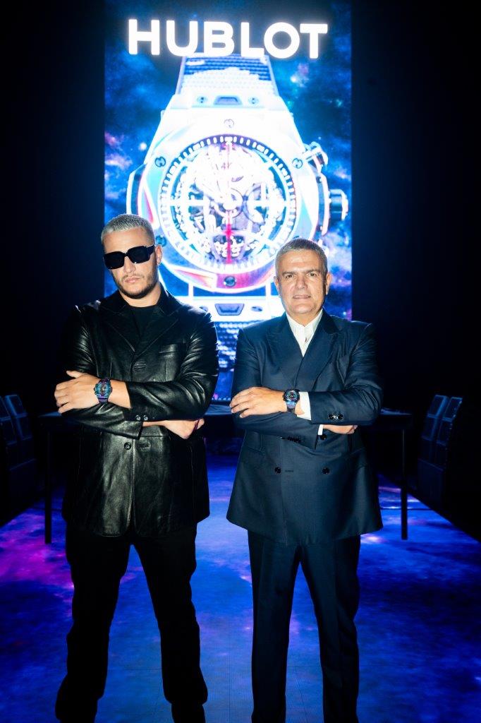 Ricardo guadalupe and dj snake at the global launch in paris