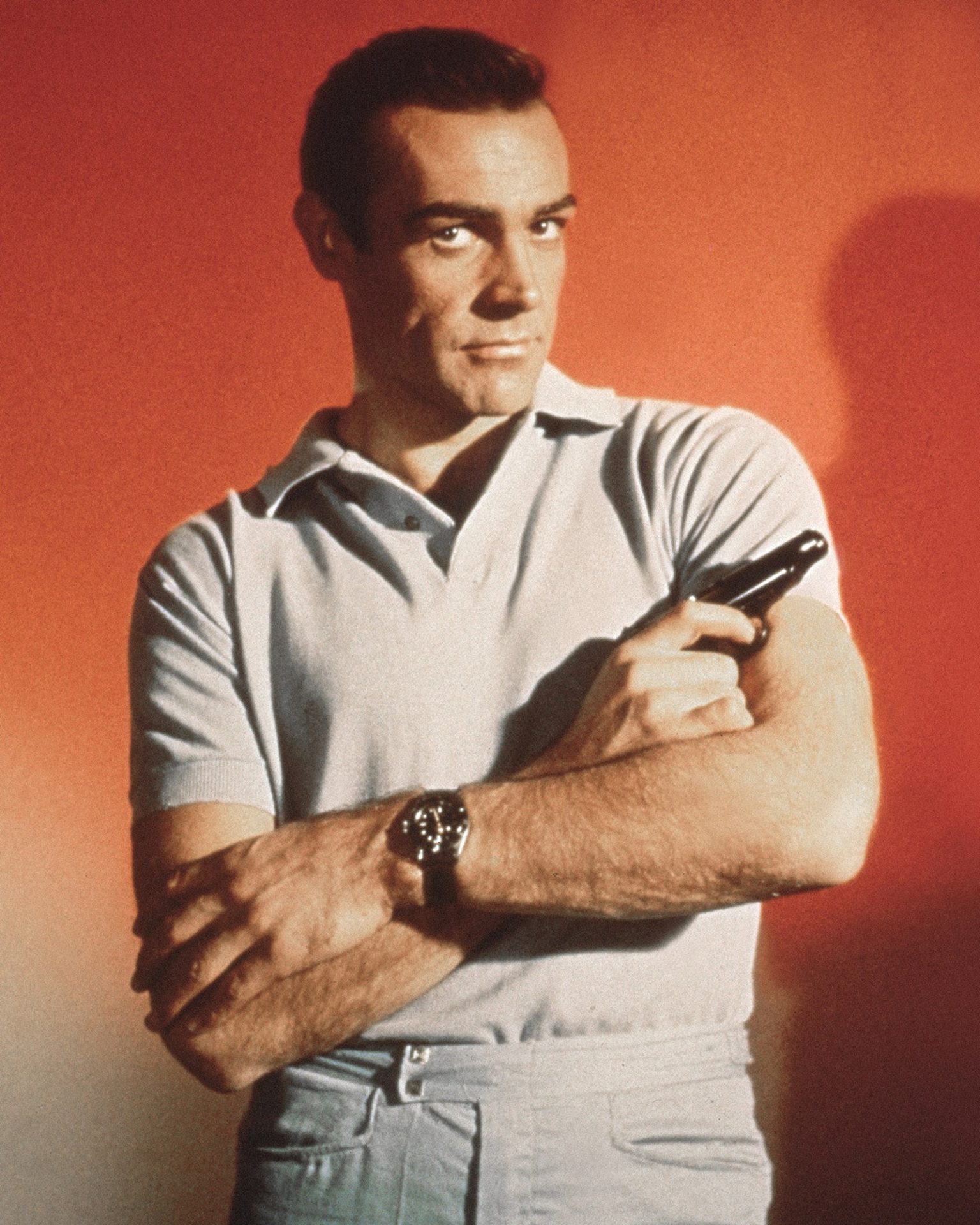 Sean connery wearing a rolex submariner 6538 credit getty images