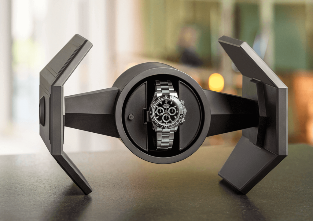 Kross Studio Returns To The Dark Side With Watch Winder Sculpted As ...