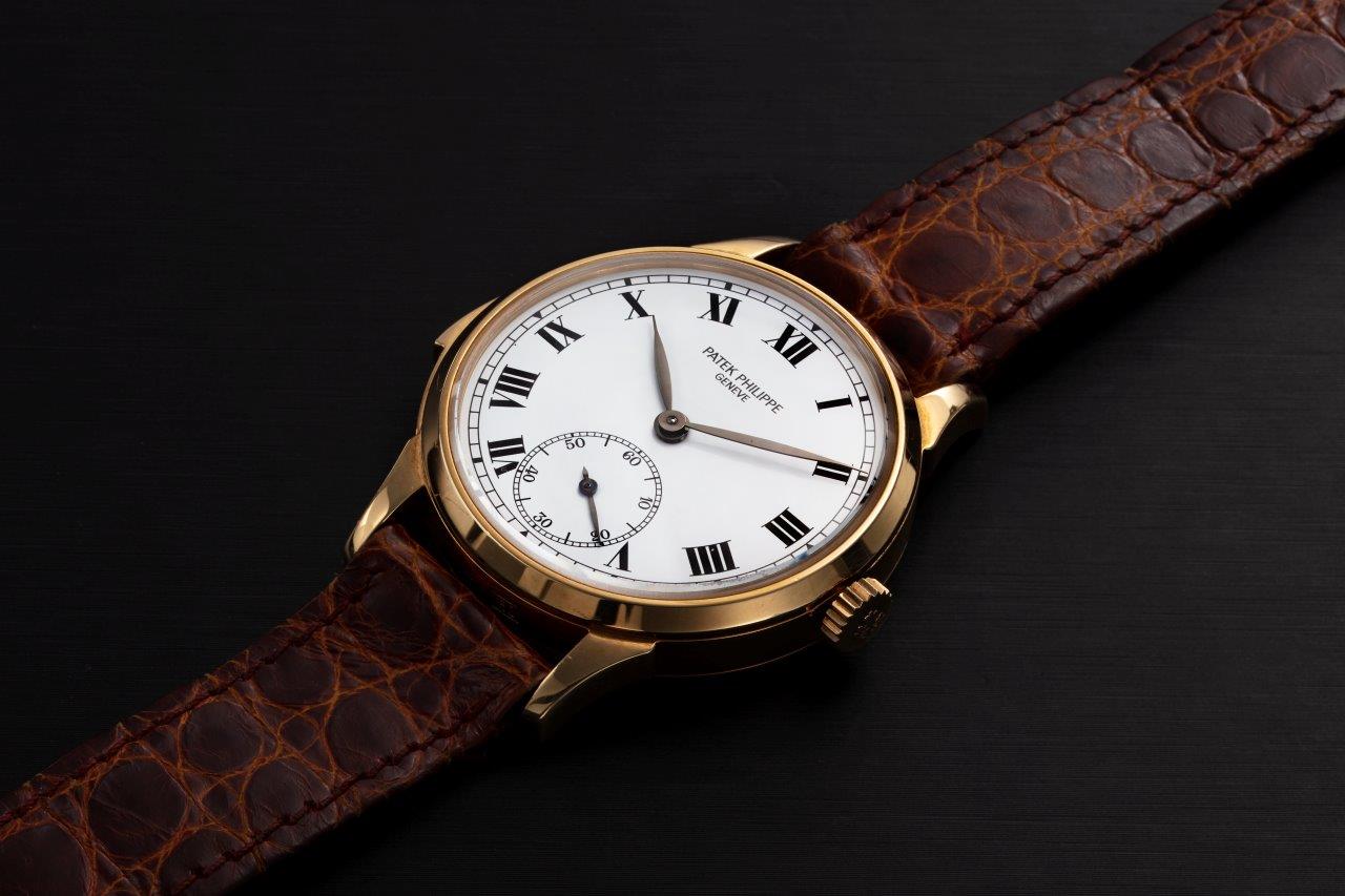 Patek philippe ref. 3979j a gold minute repeater wristwatch