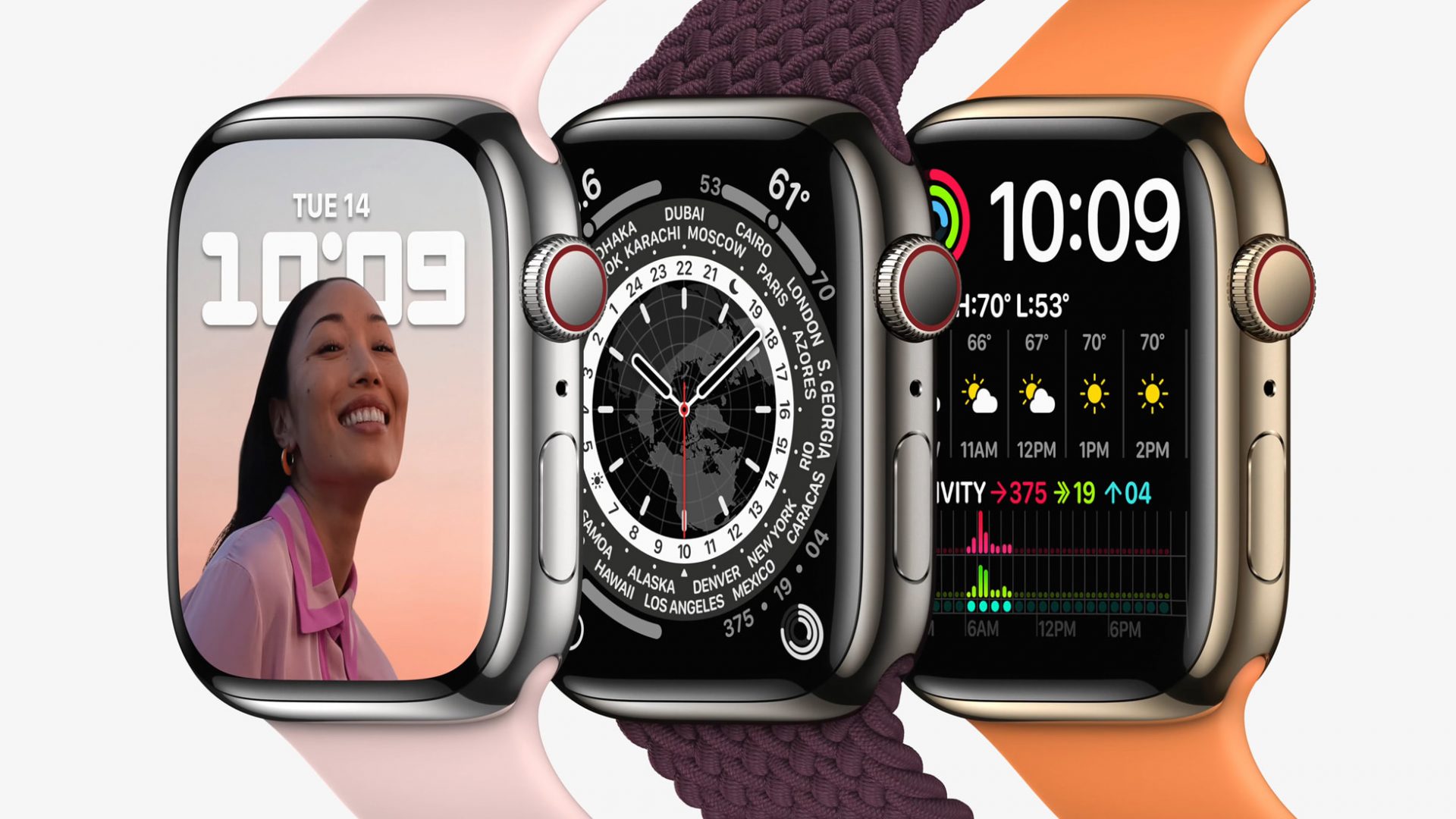 Apple watch series7 availability stainless steel 10052021 big carousel. Jpg. Slideshow