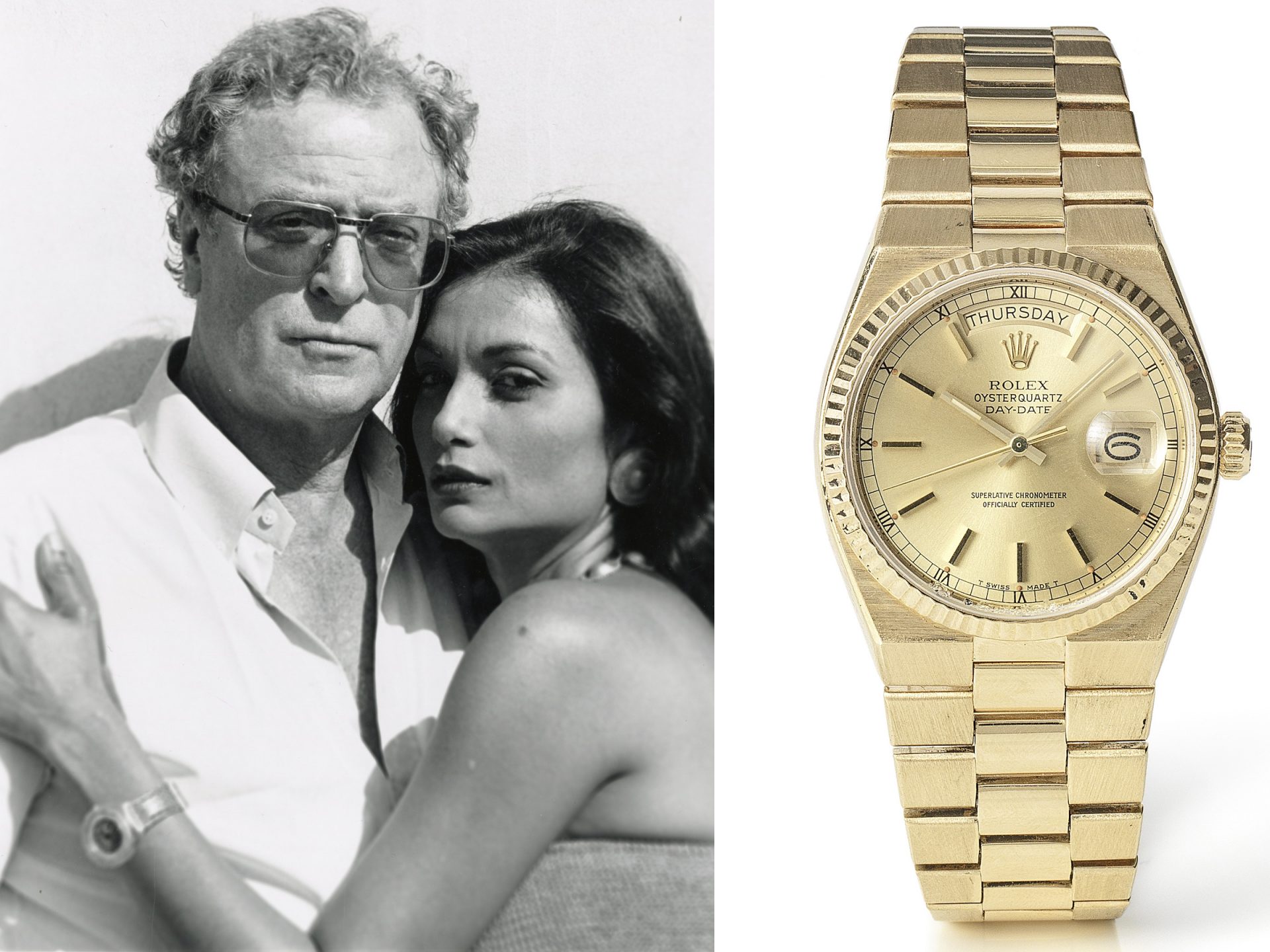 Sir michael caine and lady caine and