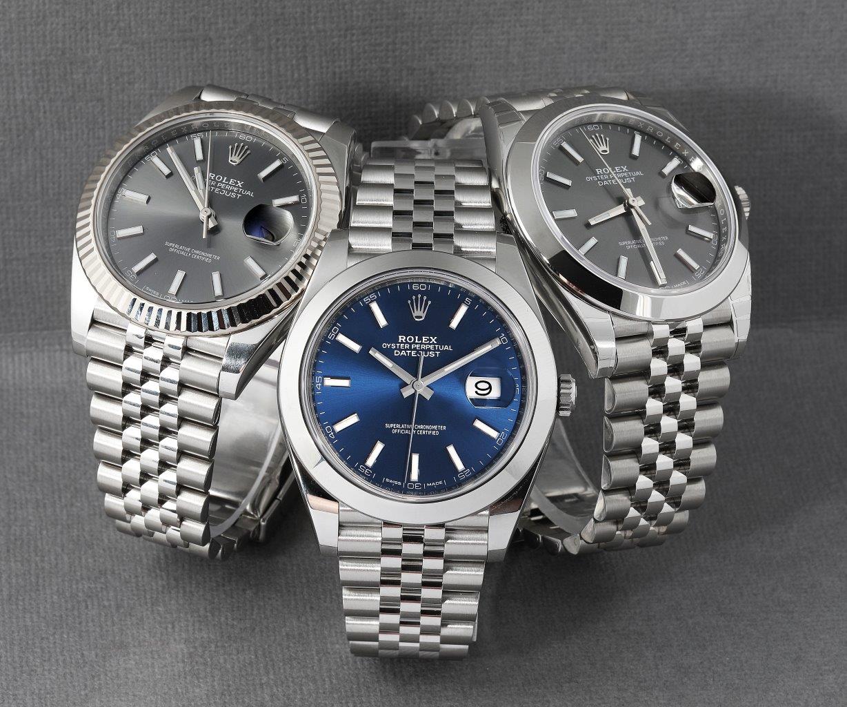 Rolex datejust 41 steel