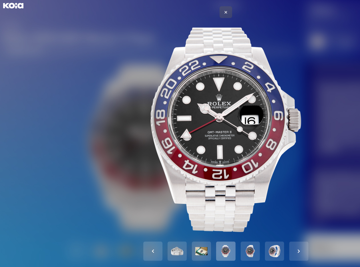 Rolex gmt master pepsi