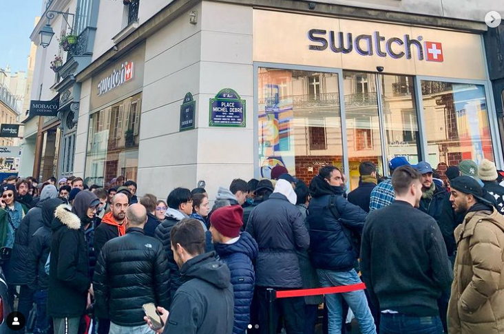 Swatch store deals oxford street
