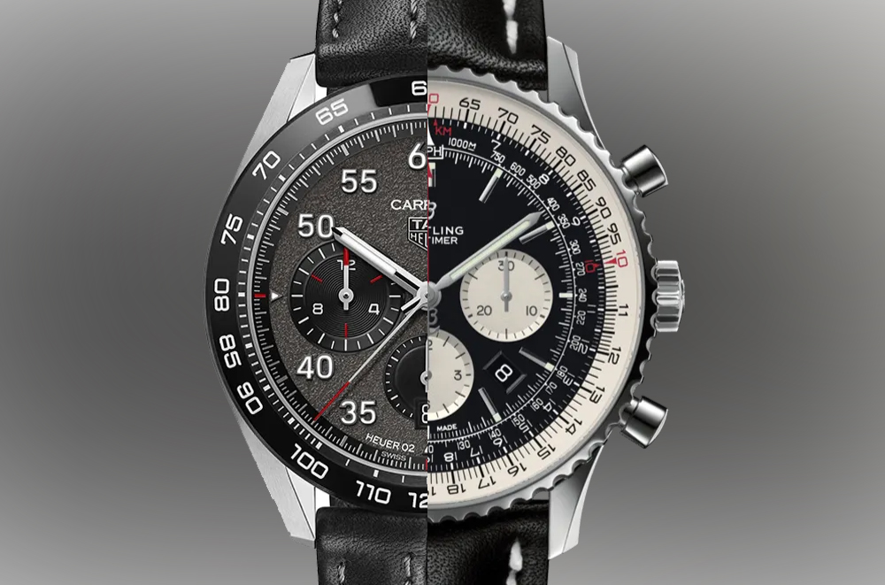 Tab heuer v breitling